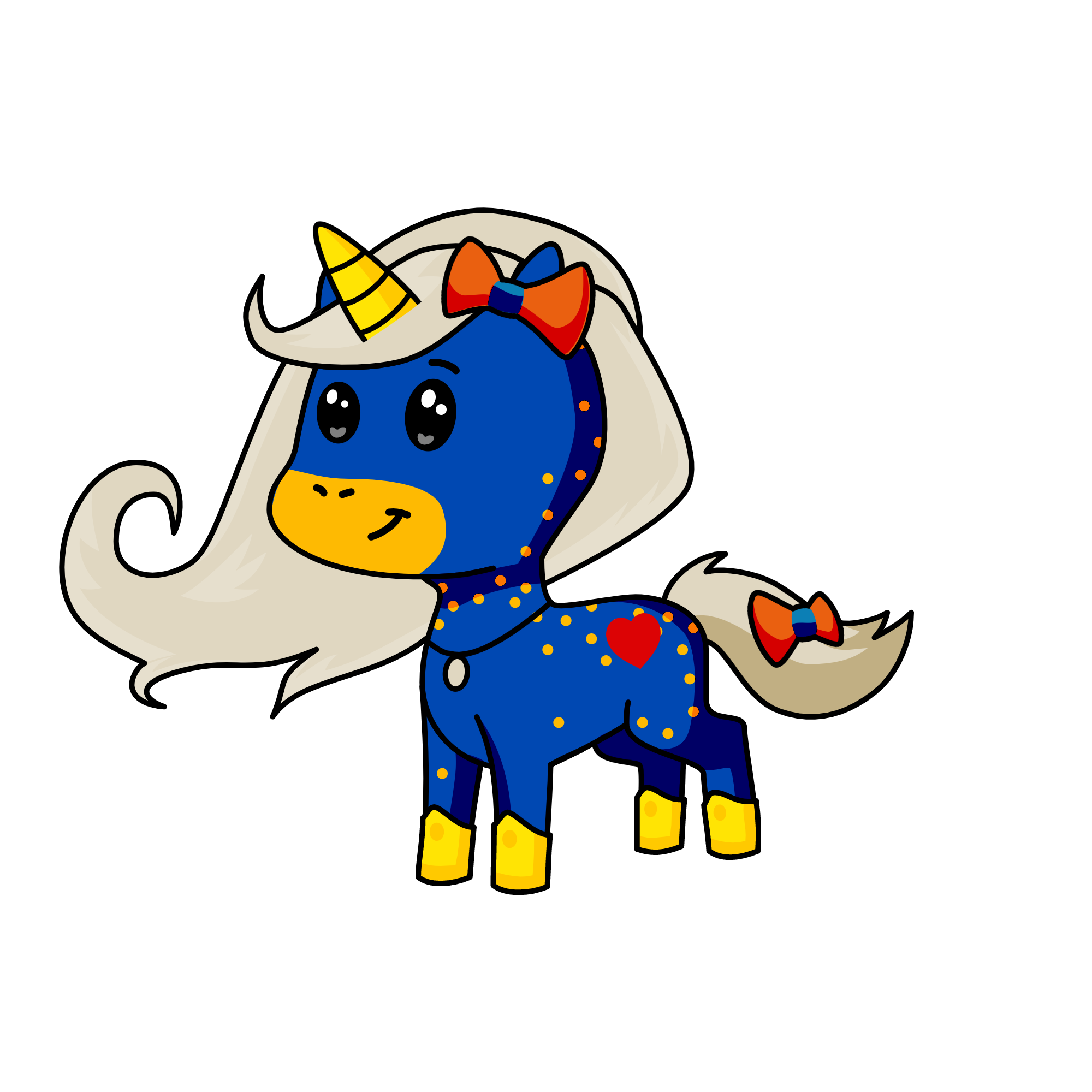 starfire, the unicorn