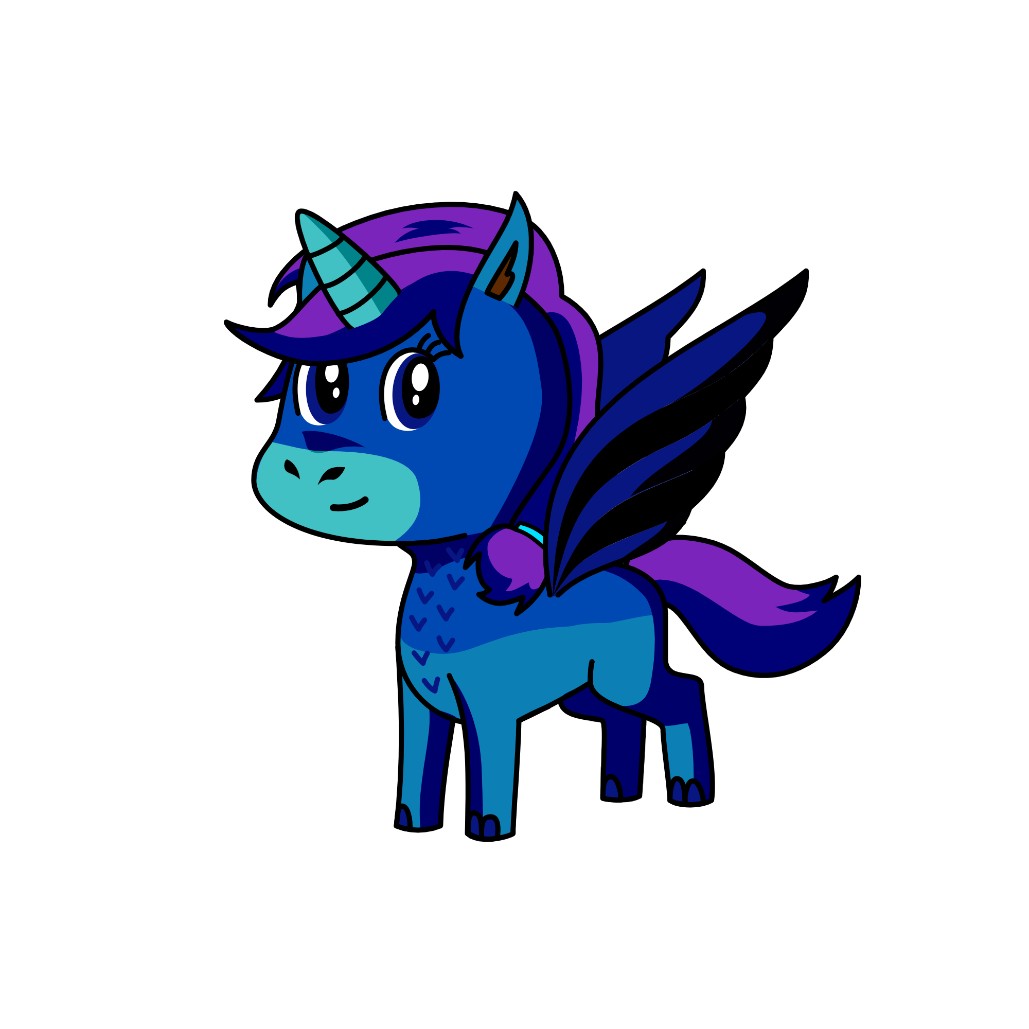 Voilot, the unicorn
