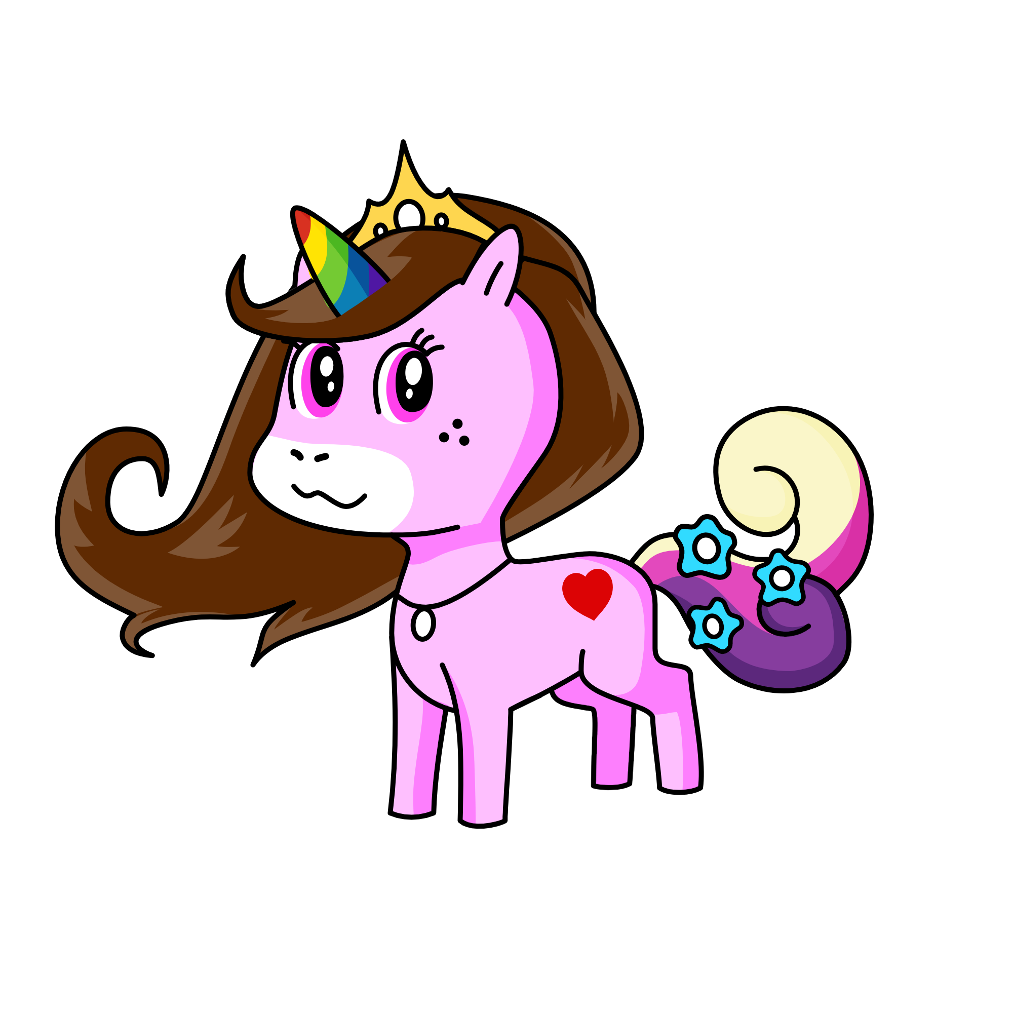 pricesses Celestia, the unicorn