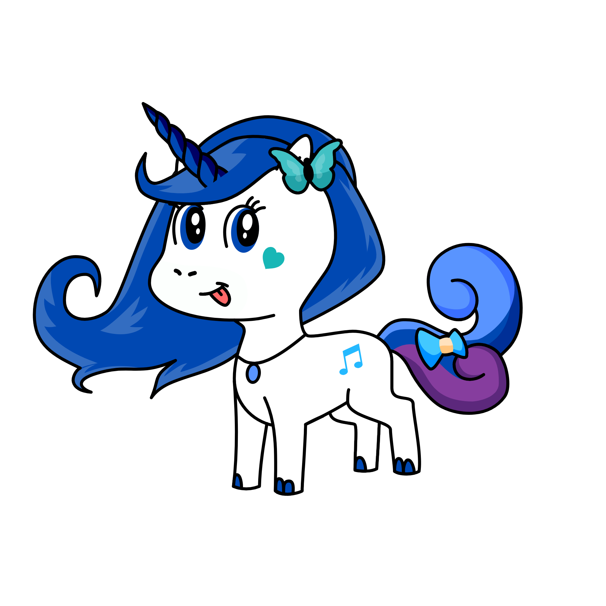 winter❄️, the unicorn