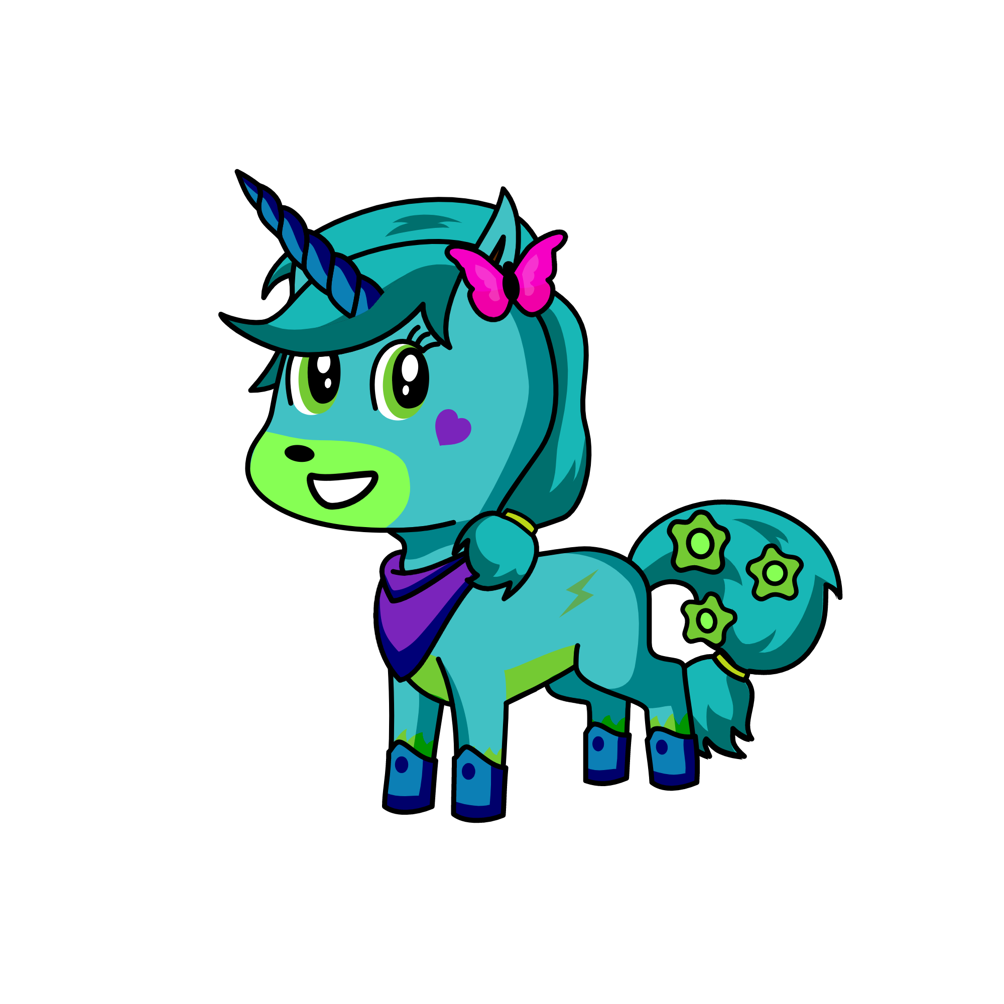 Emilia Winter, the unicorn