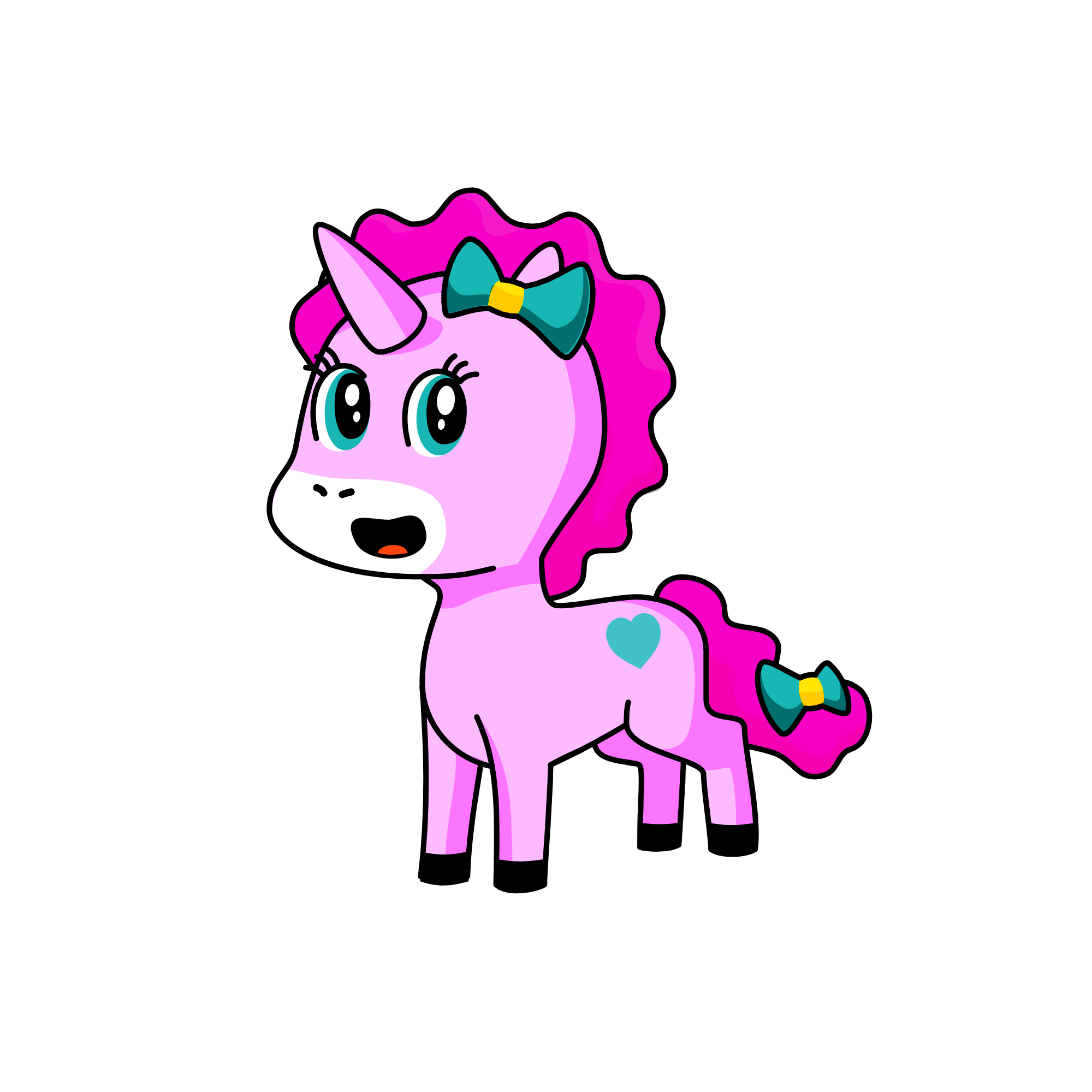 pinkie pie, the unicorn