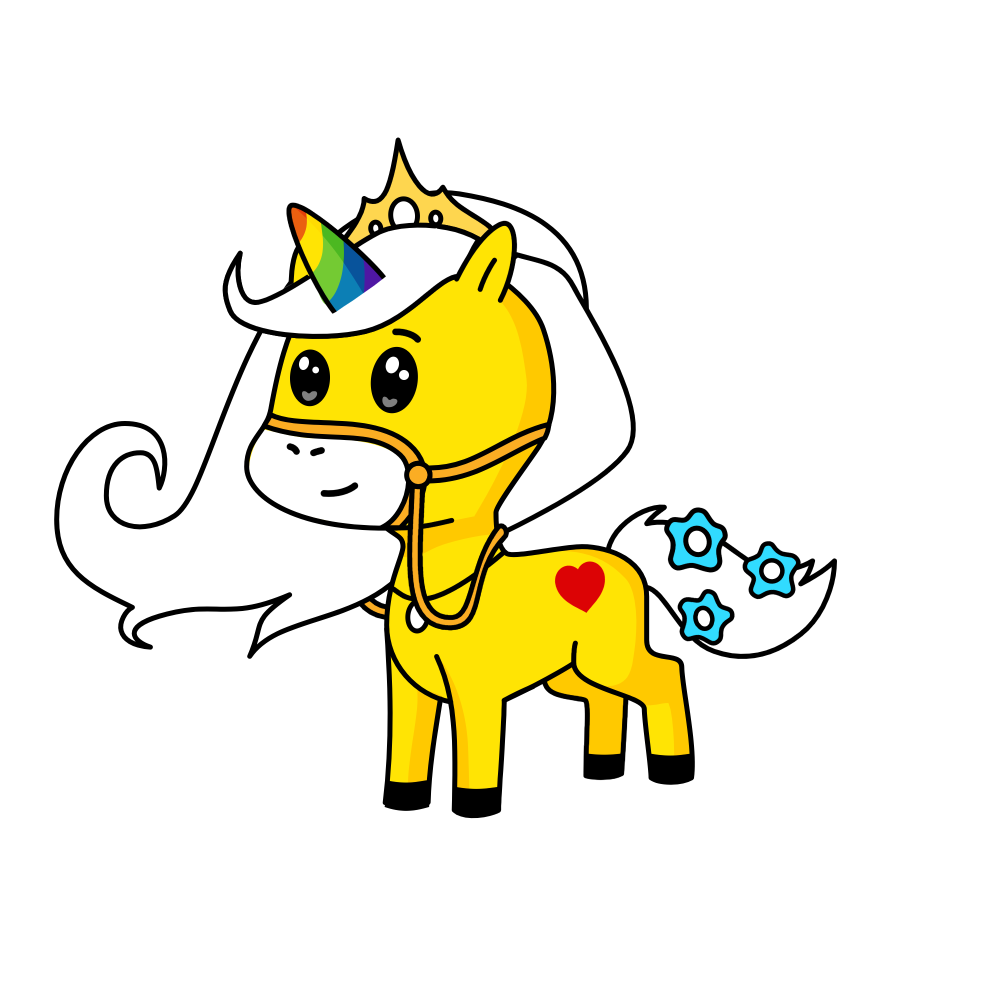 Nicky, the unicorn