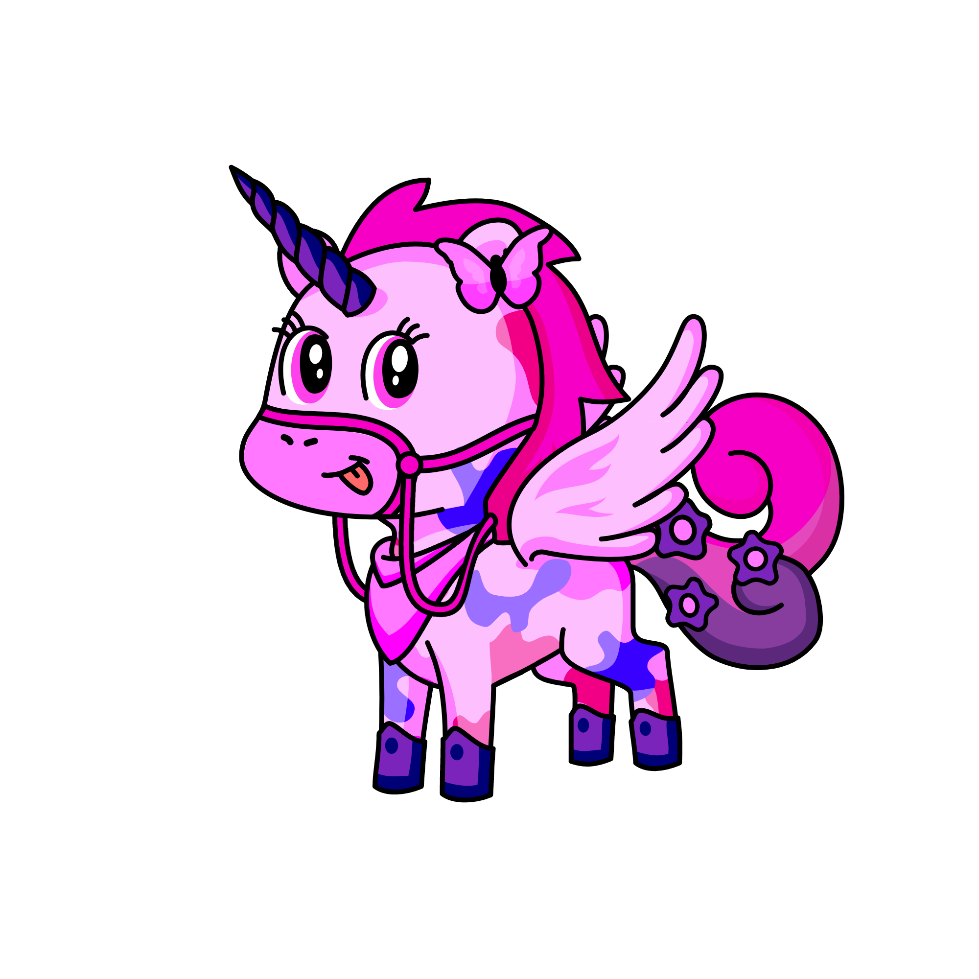 PINKY, the unicorn