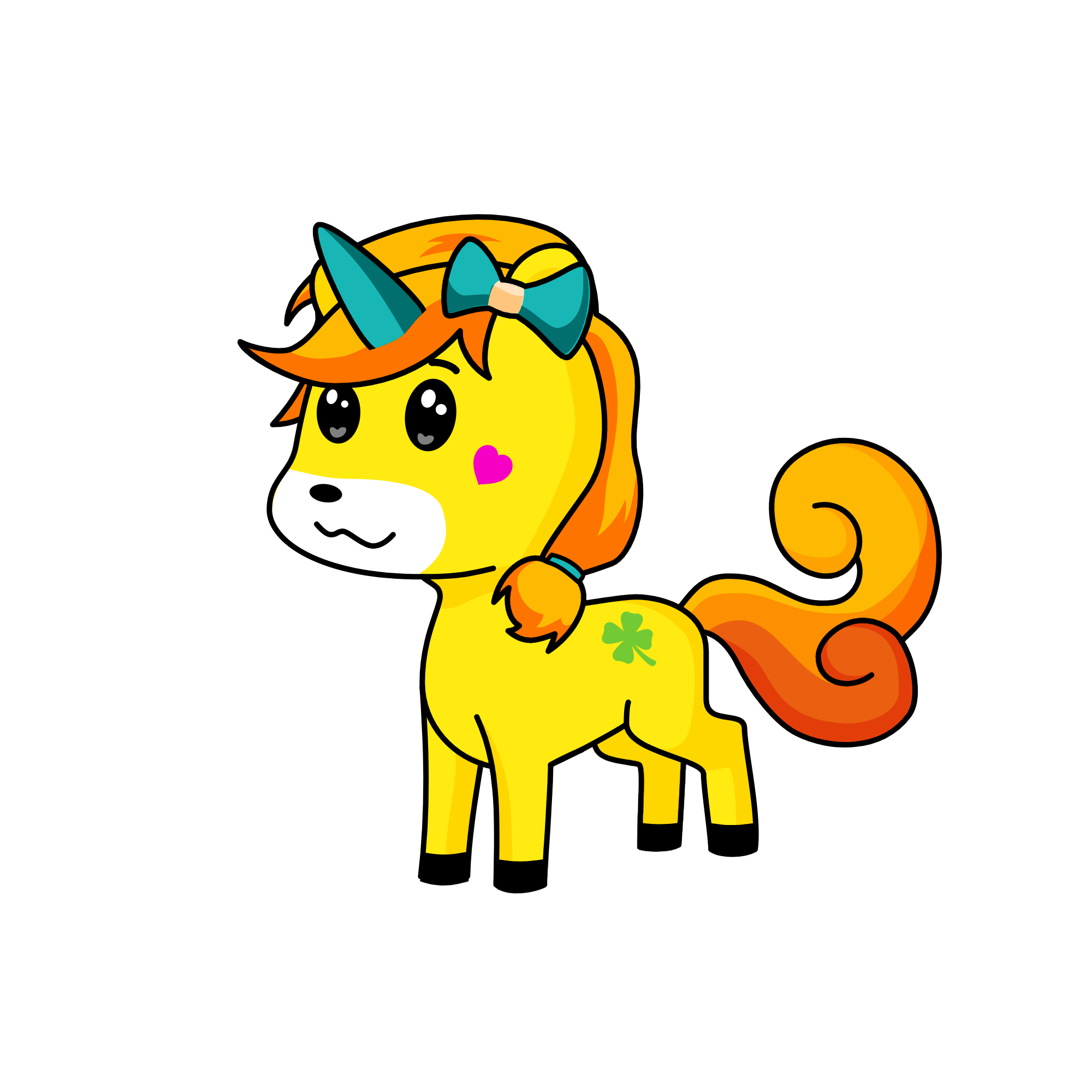 タピえ, the unicorn