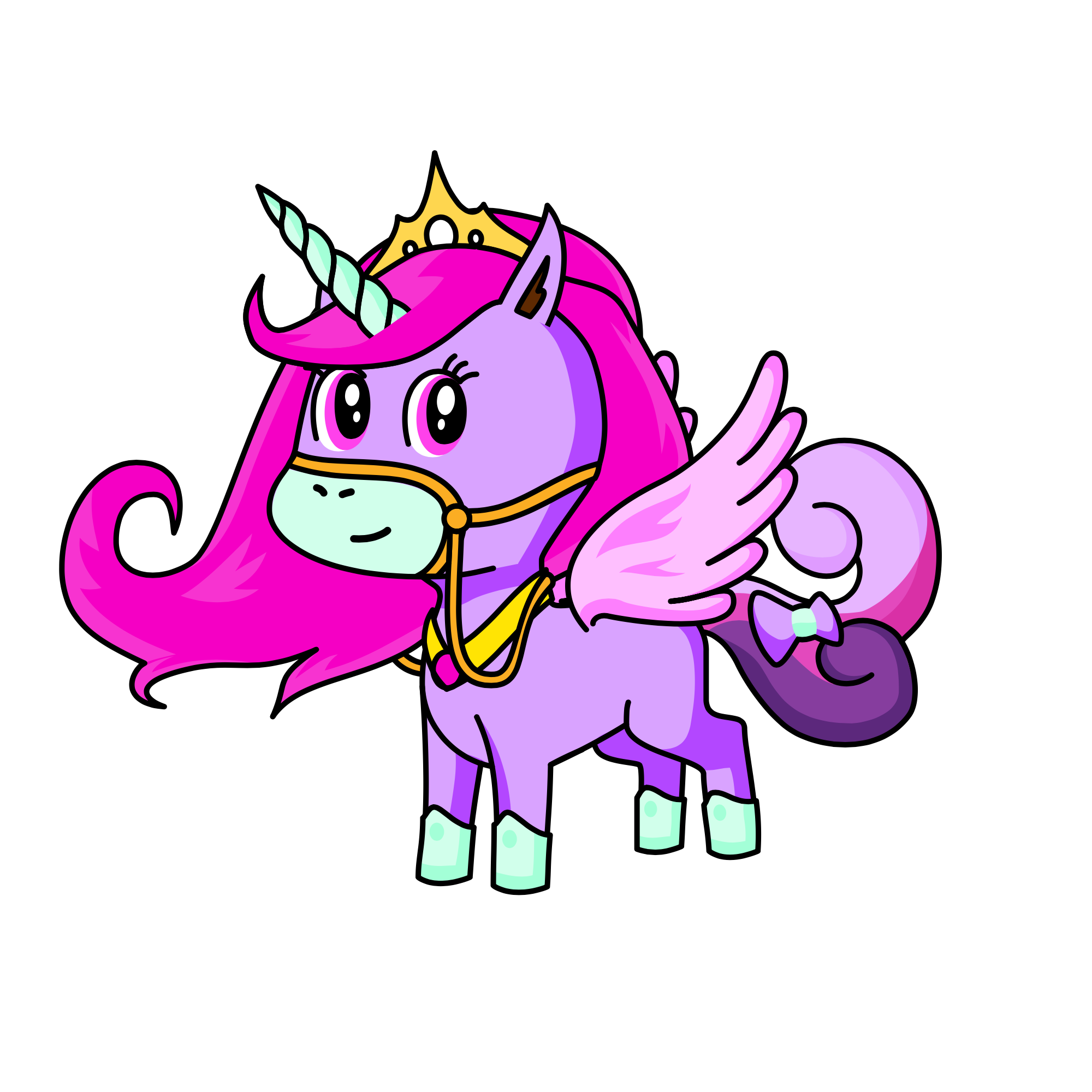 blossem, the unicorn