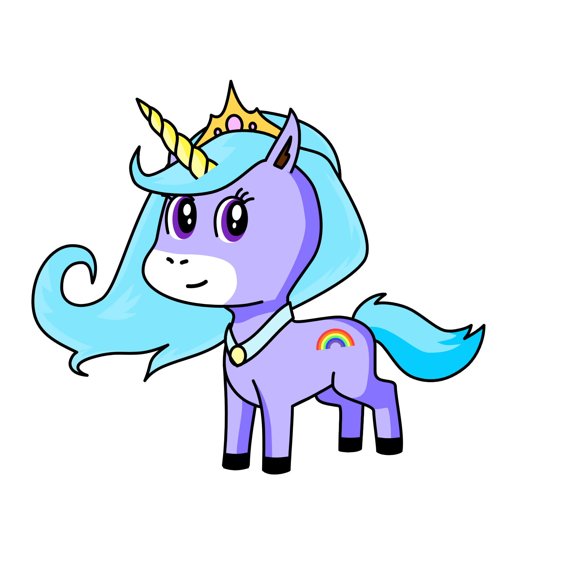 もる, the unicorn