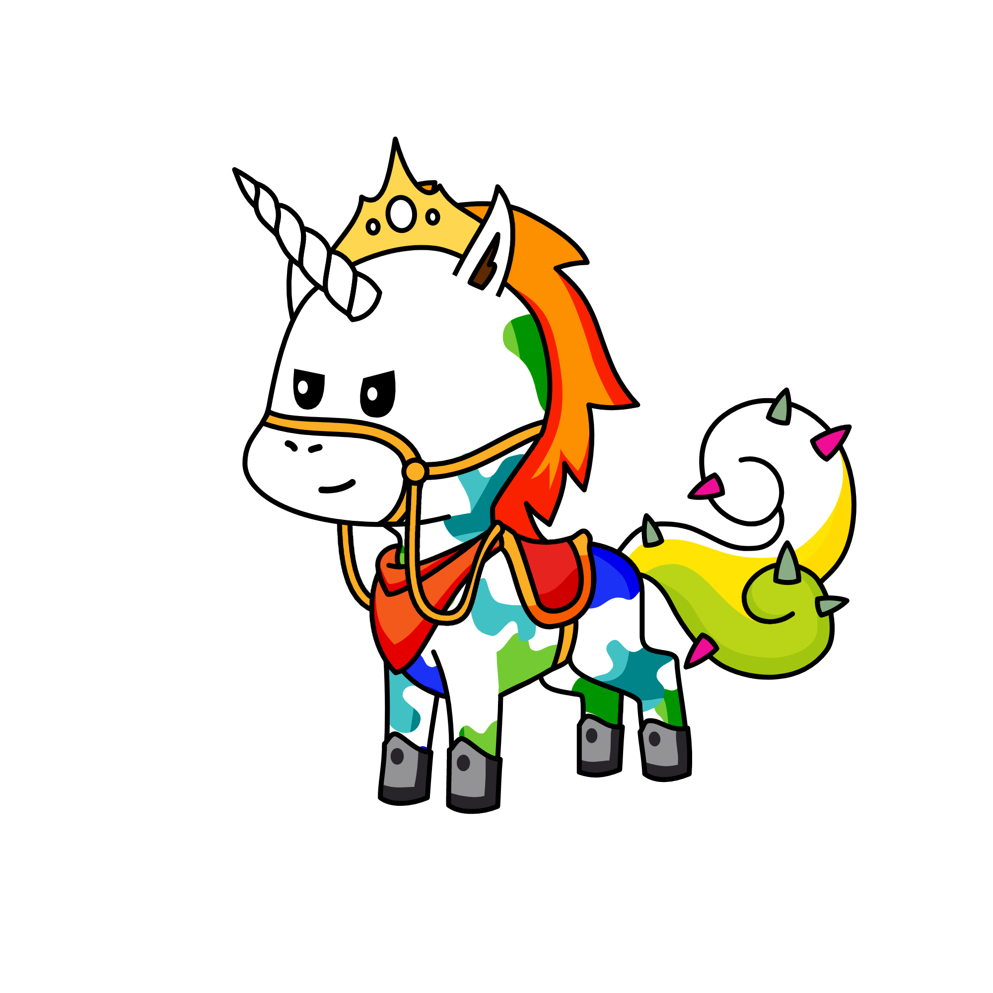 Snowy, the unicorn