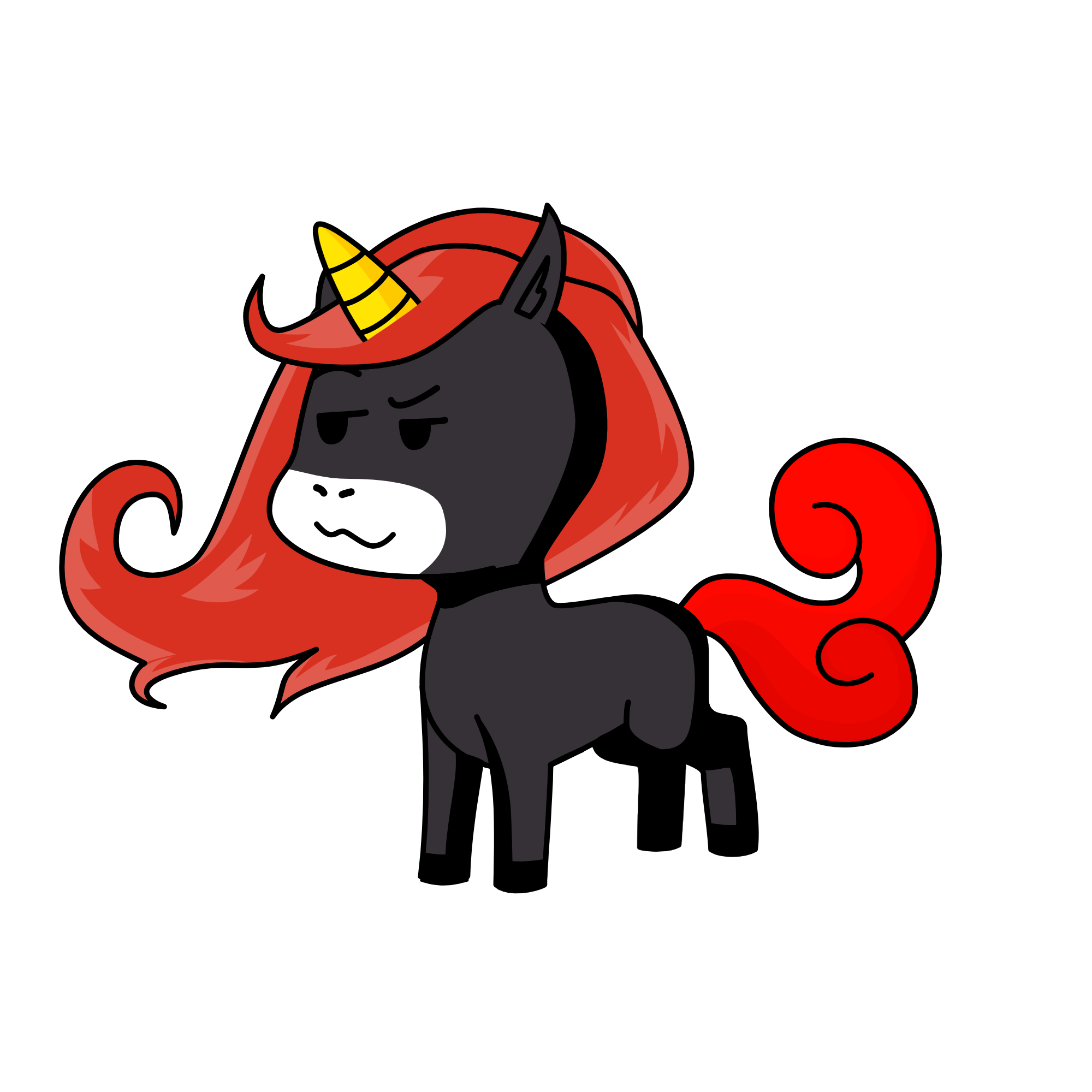 moody, the unicorn