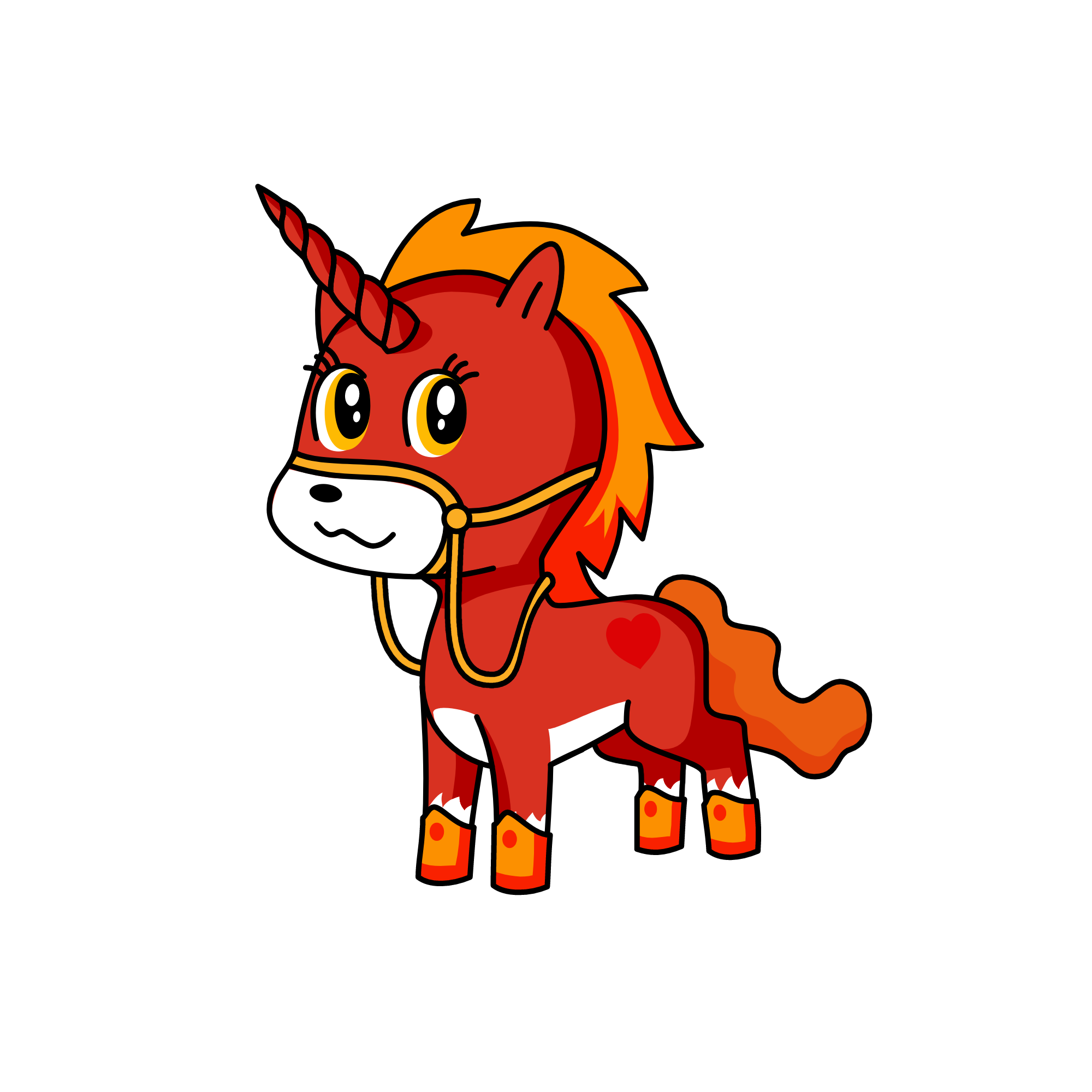 blaze, the unicorn