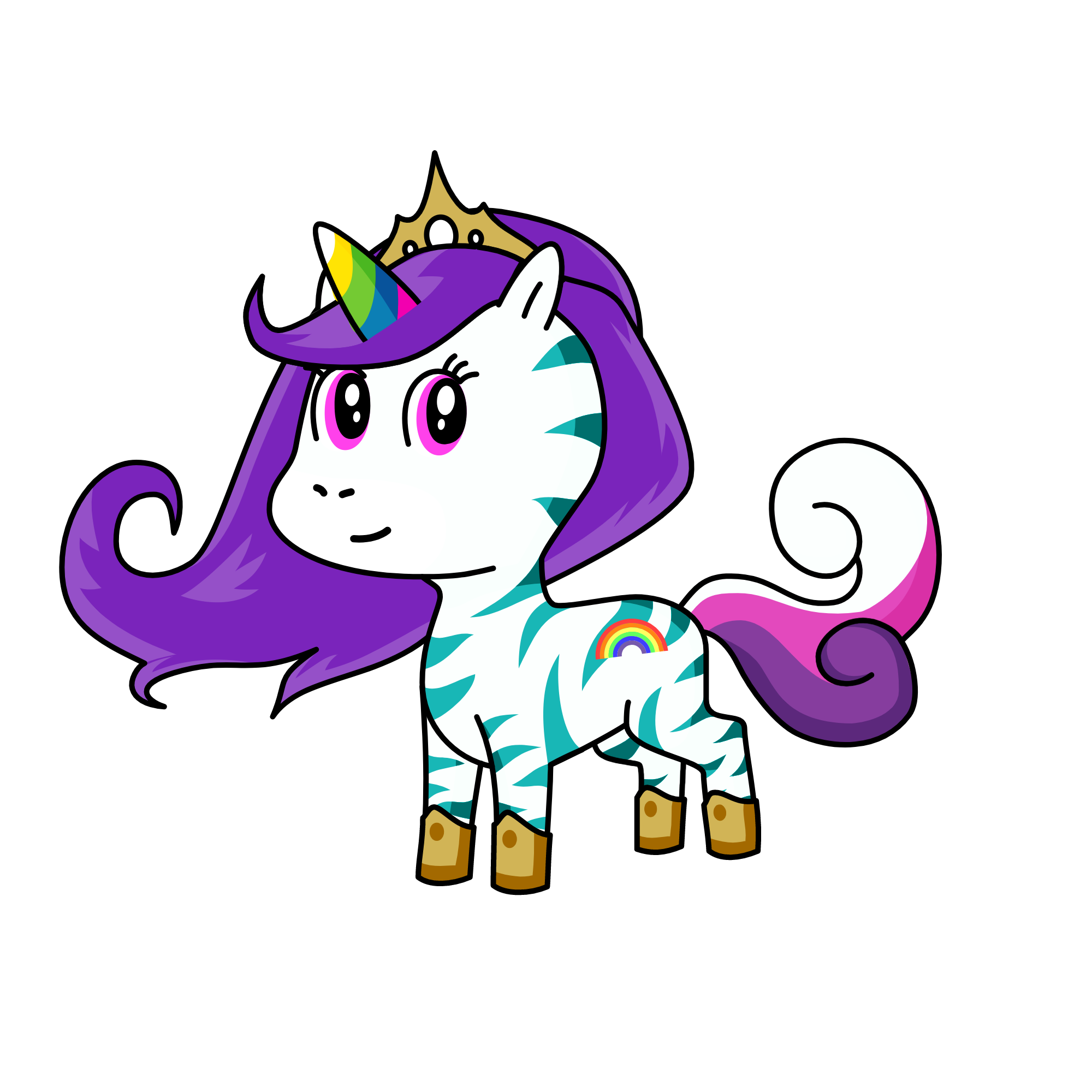 Celestia, the unicorn