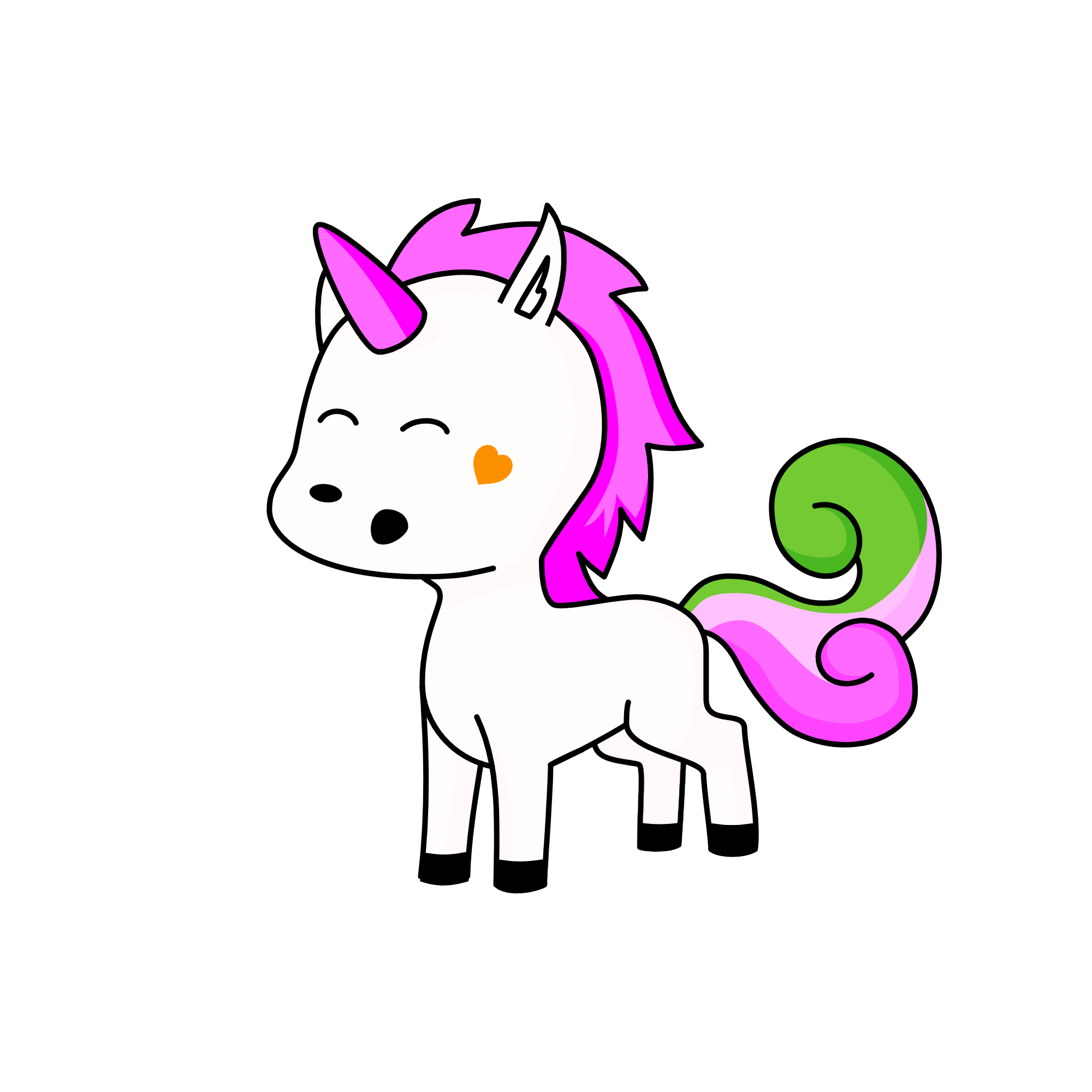 RAINBOWN, the unicorn
