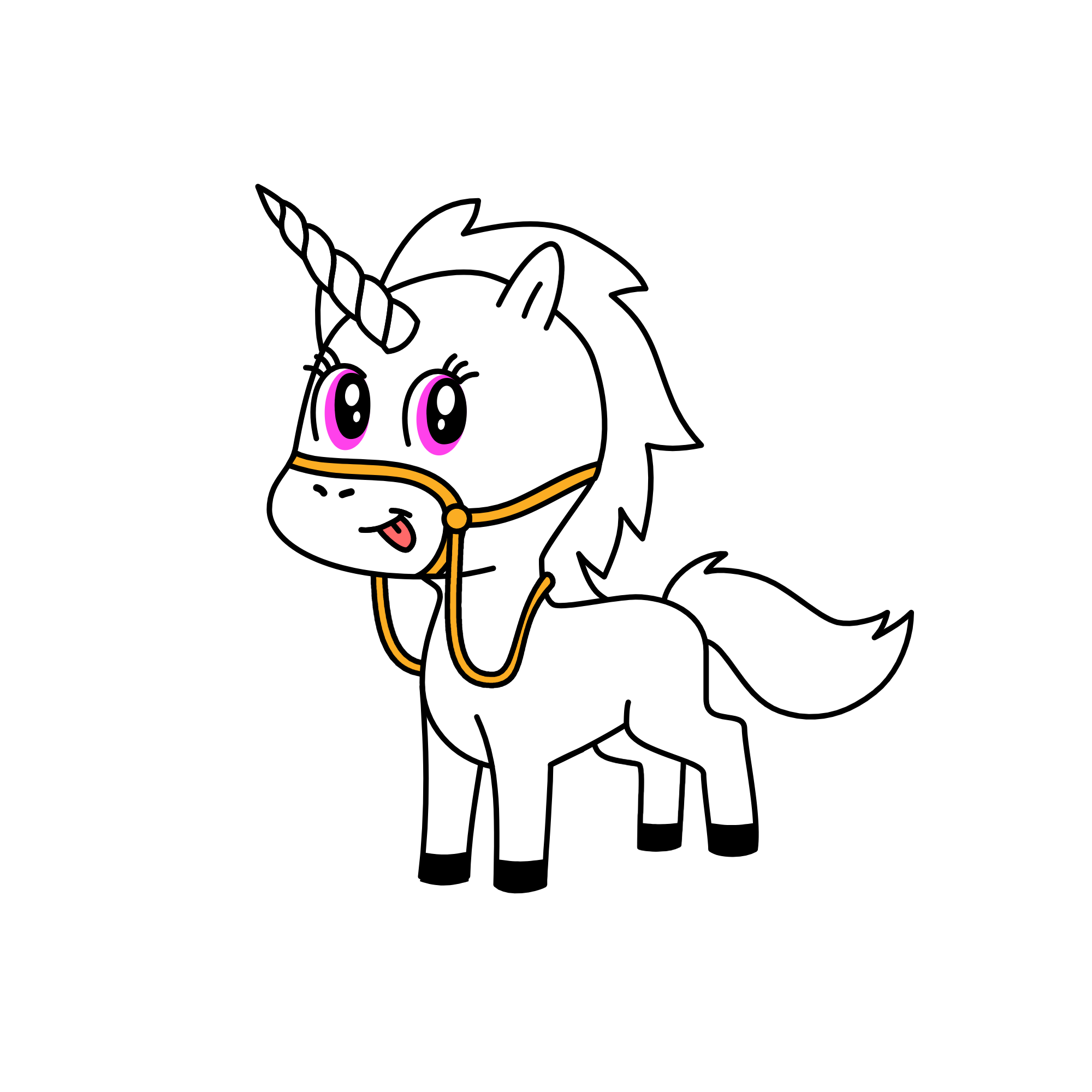 FFFFUUU, the unicorn
