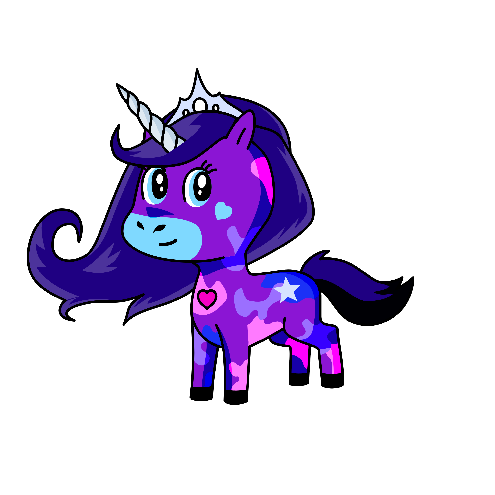 Luna, the unicorn