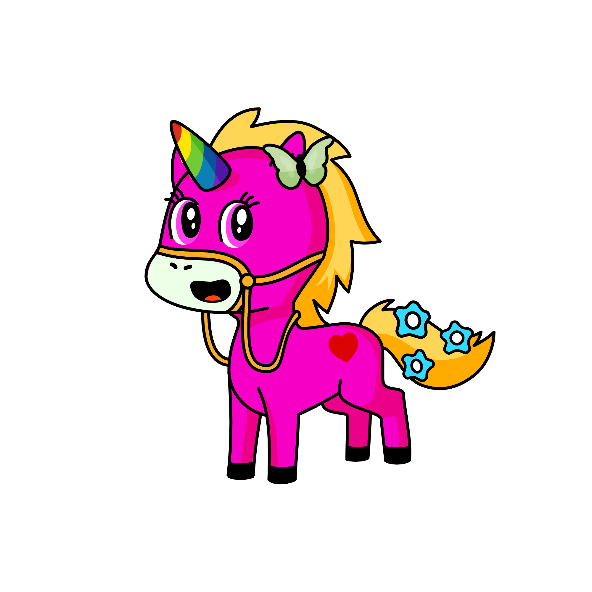 tina, the unicorn