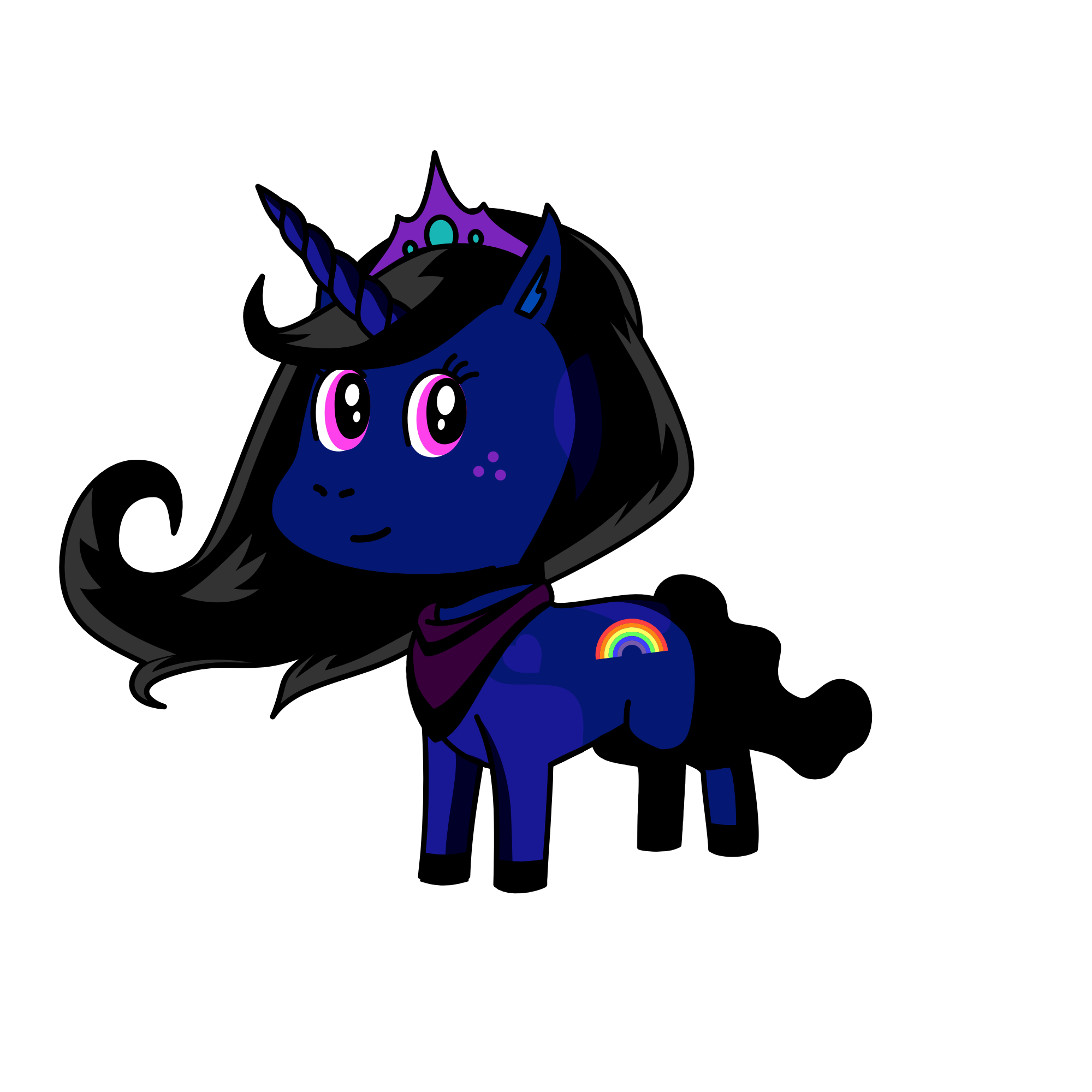 Princess Nightsky, the unicorn