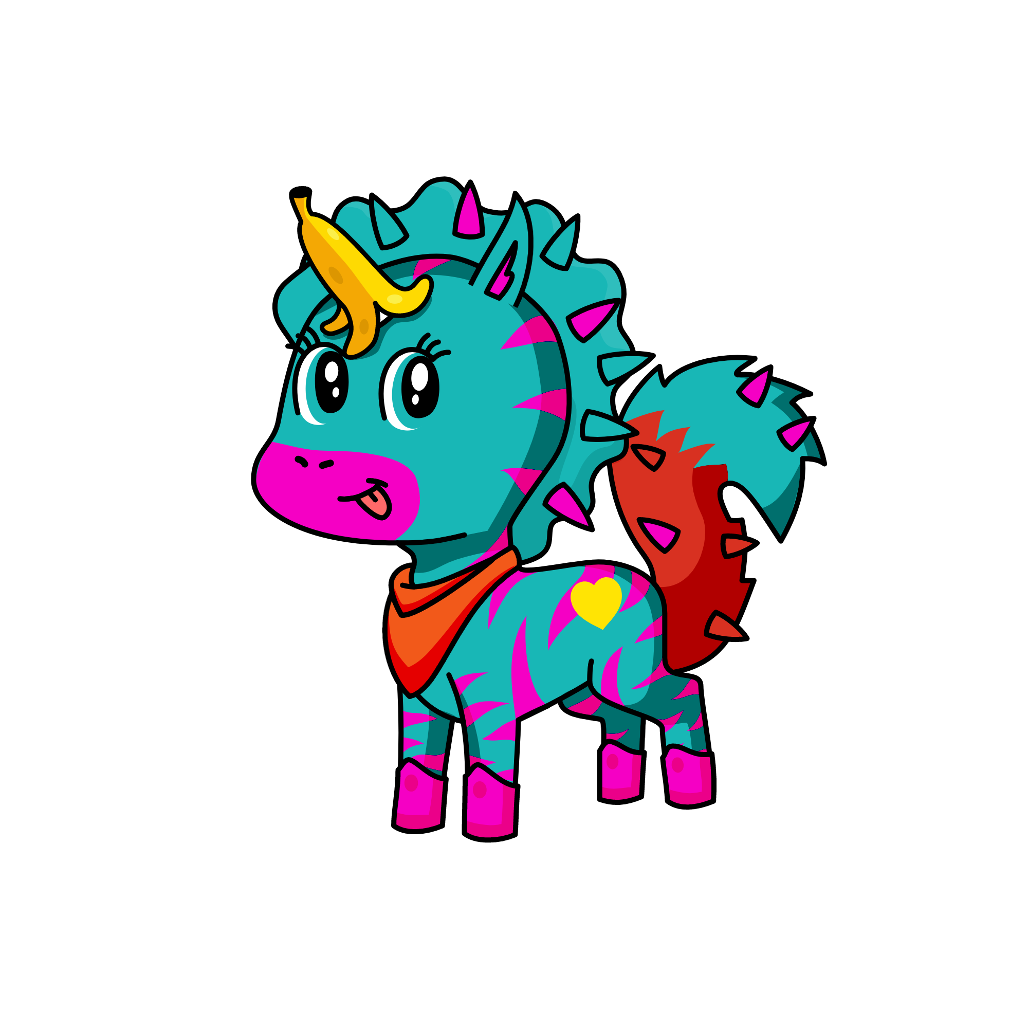 Qwincy Ices, the unicorn