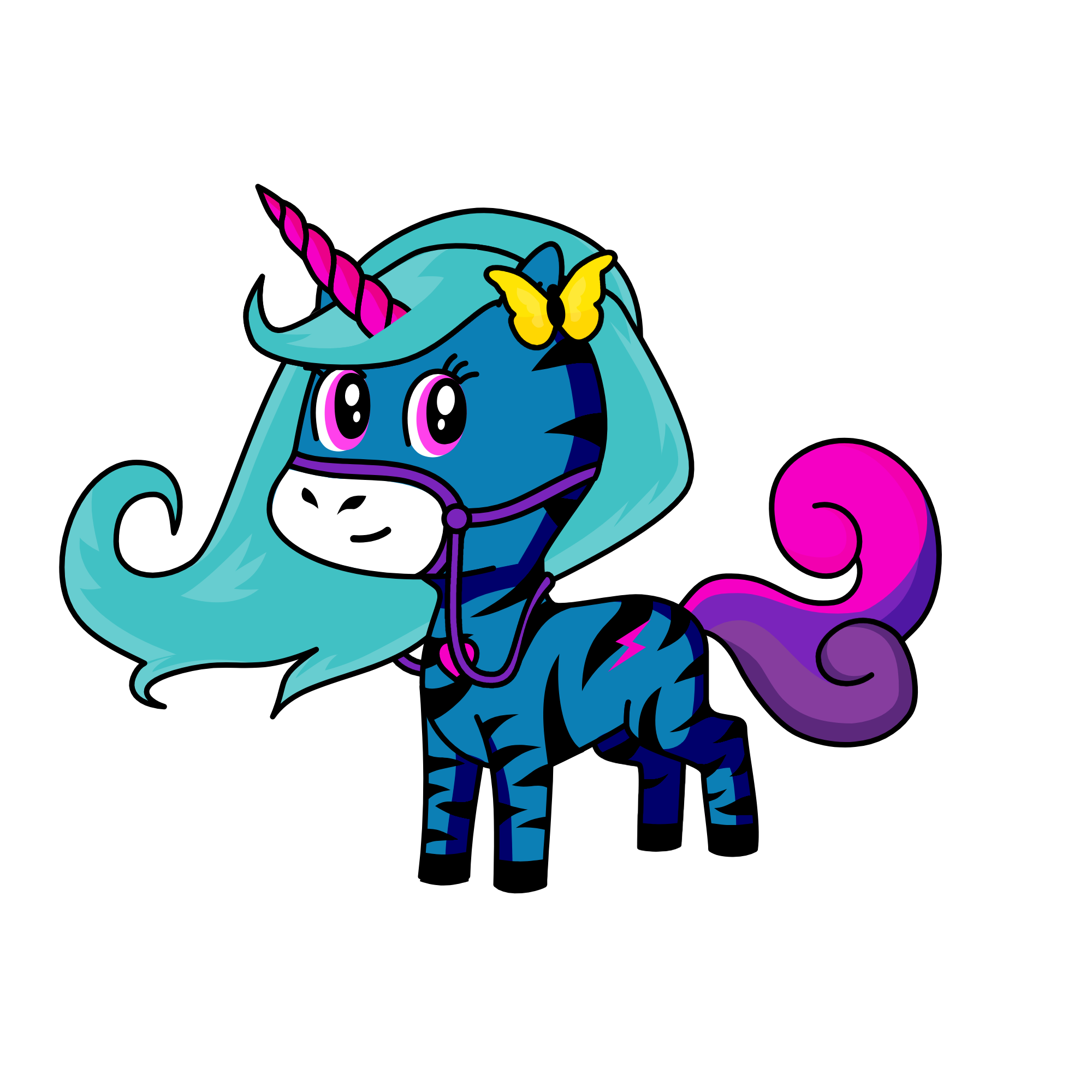 lilac, the unicorn