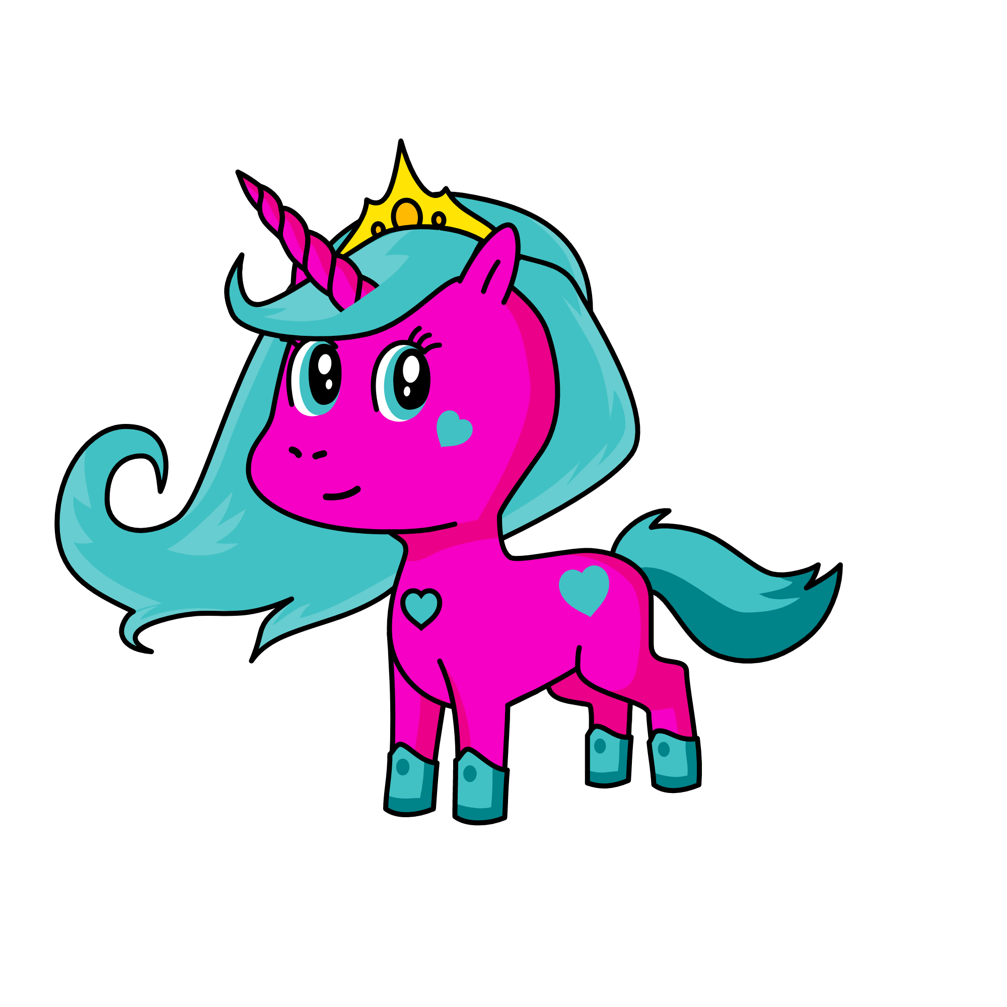 cotton candy, the unicorn