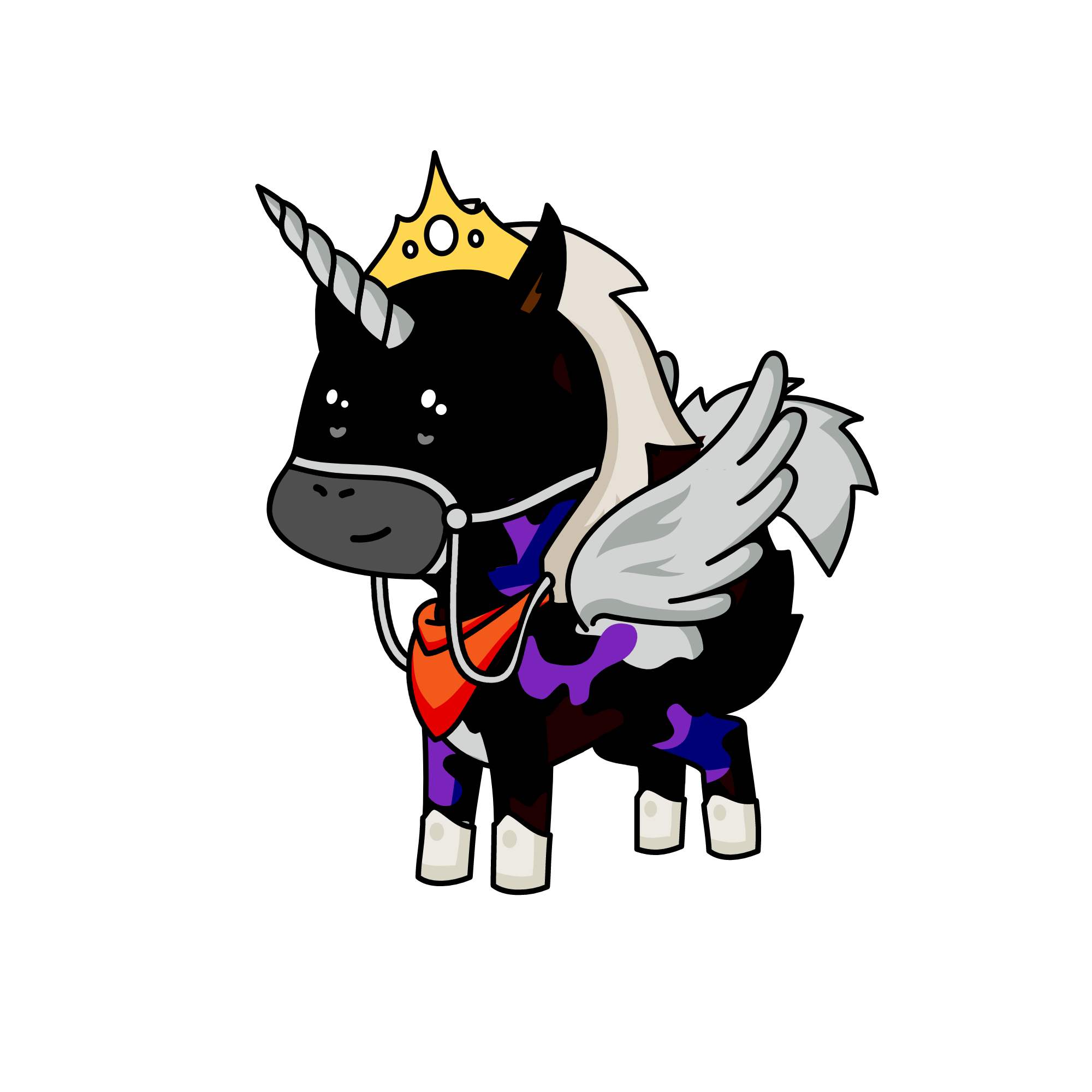 Shadow, the unicorn
