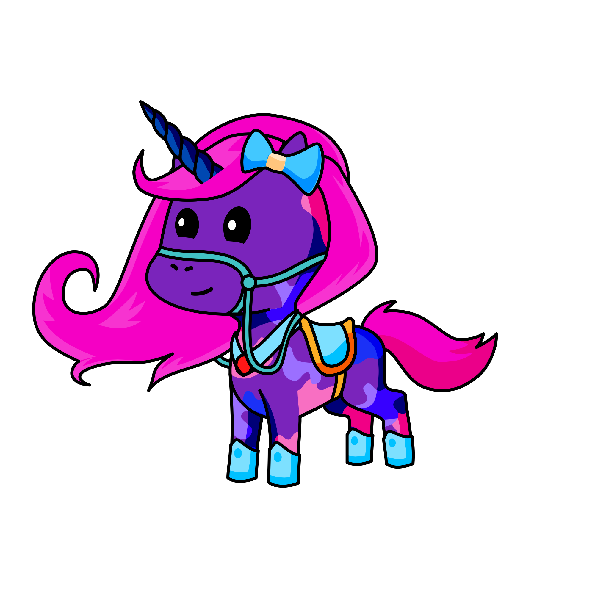 Princess Luna, the unicorn