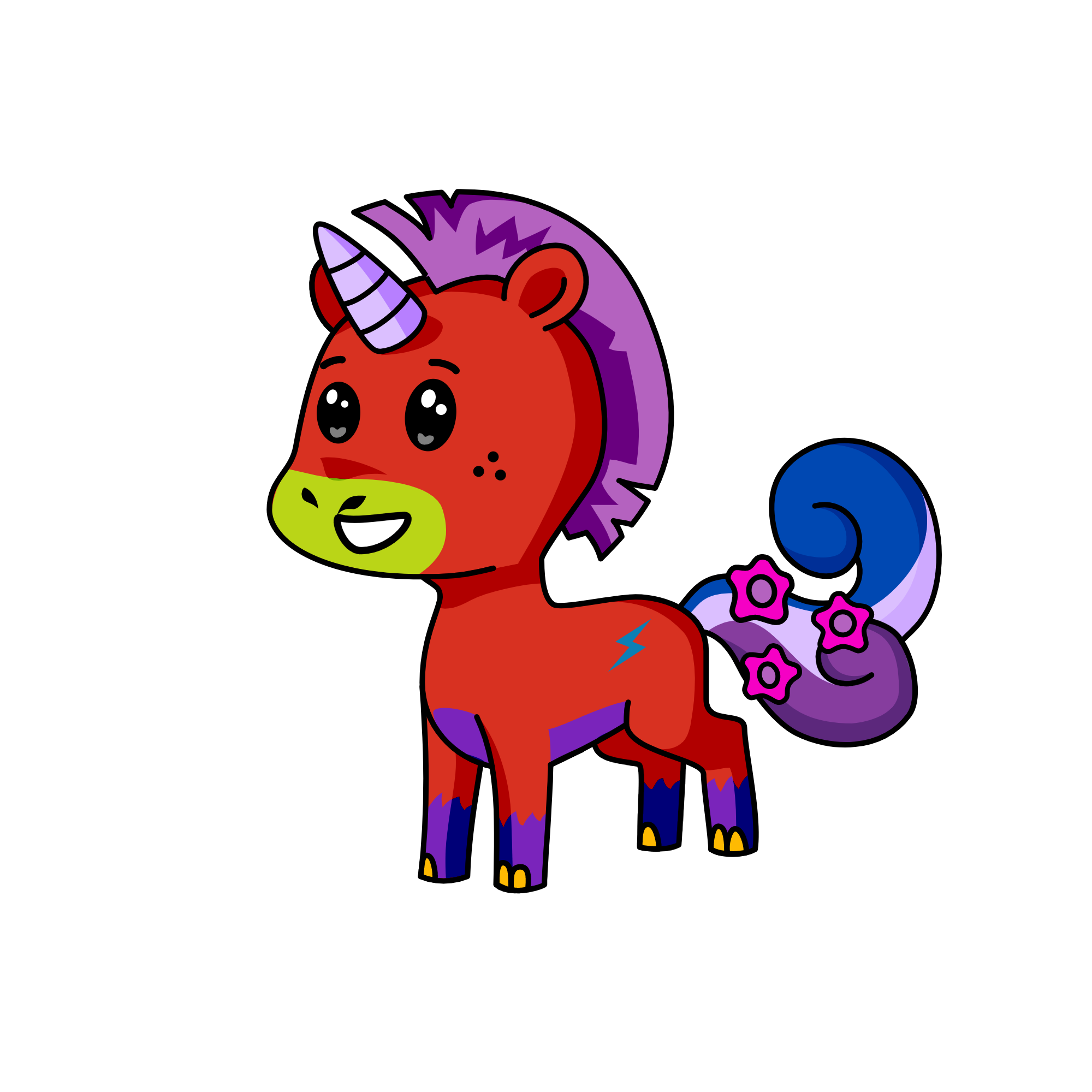 spike, the unicorn