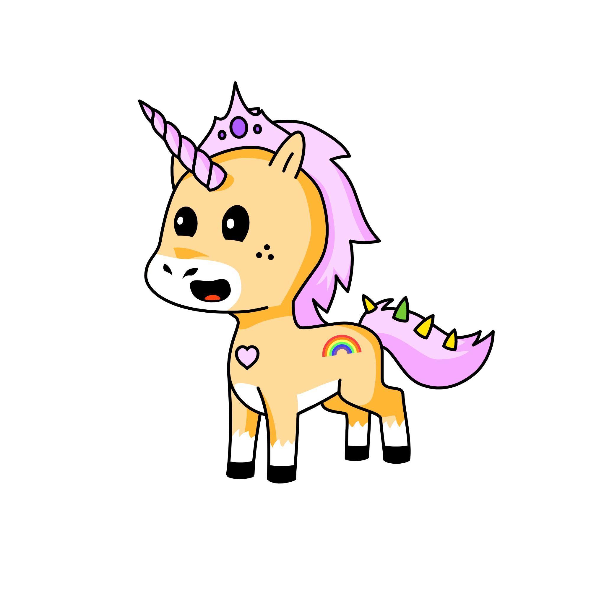 Bunnie!, the unicorn