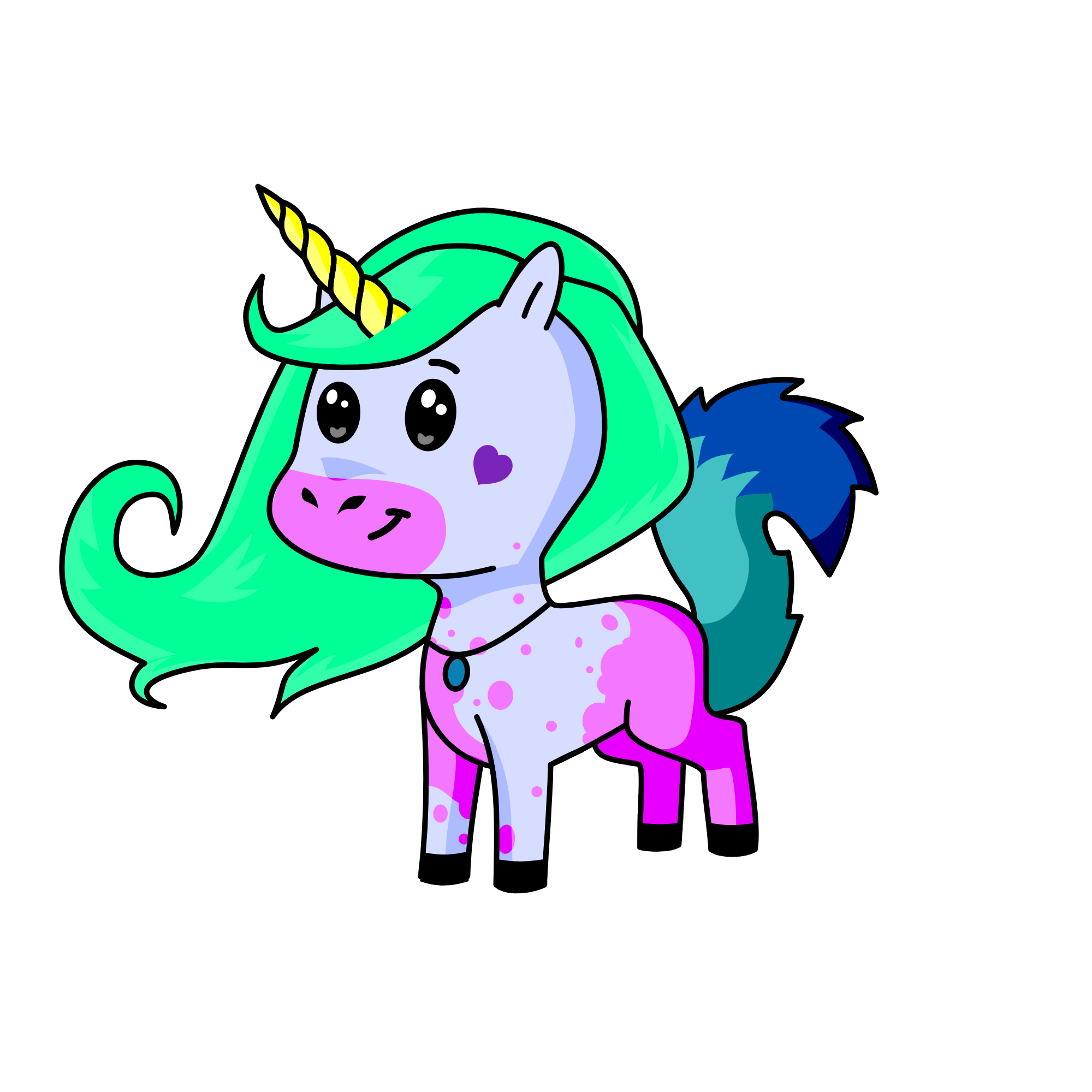 summer, the unicorn
