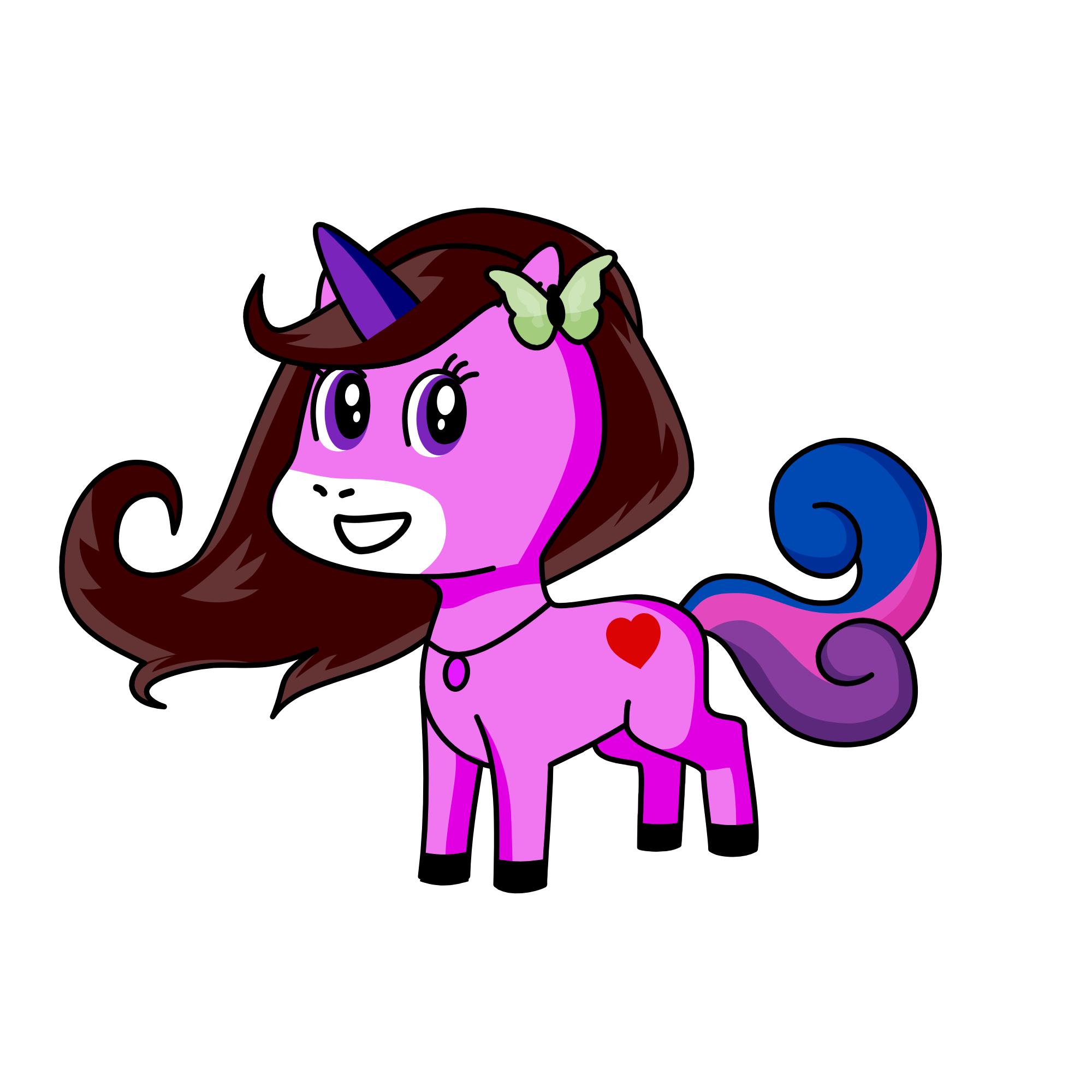 rosa, the unicorn