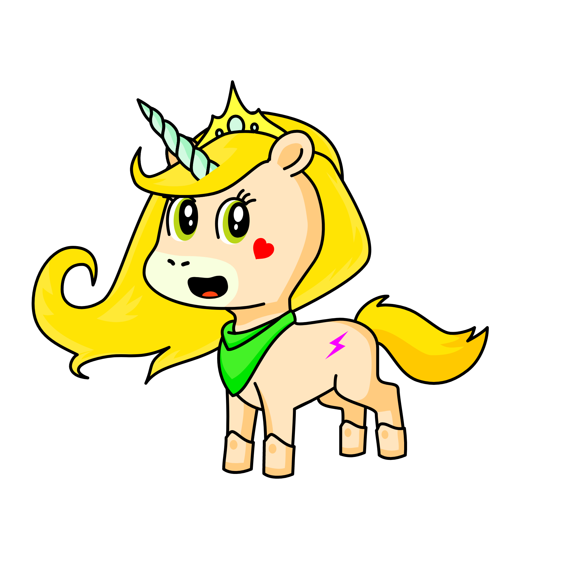 CELESTE, the unicorn
