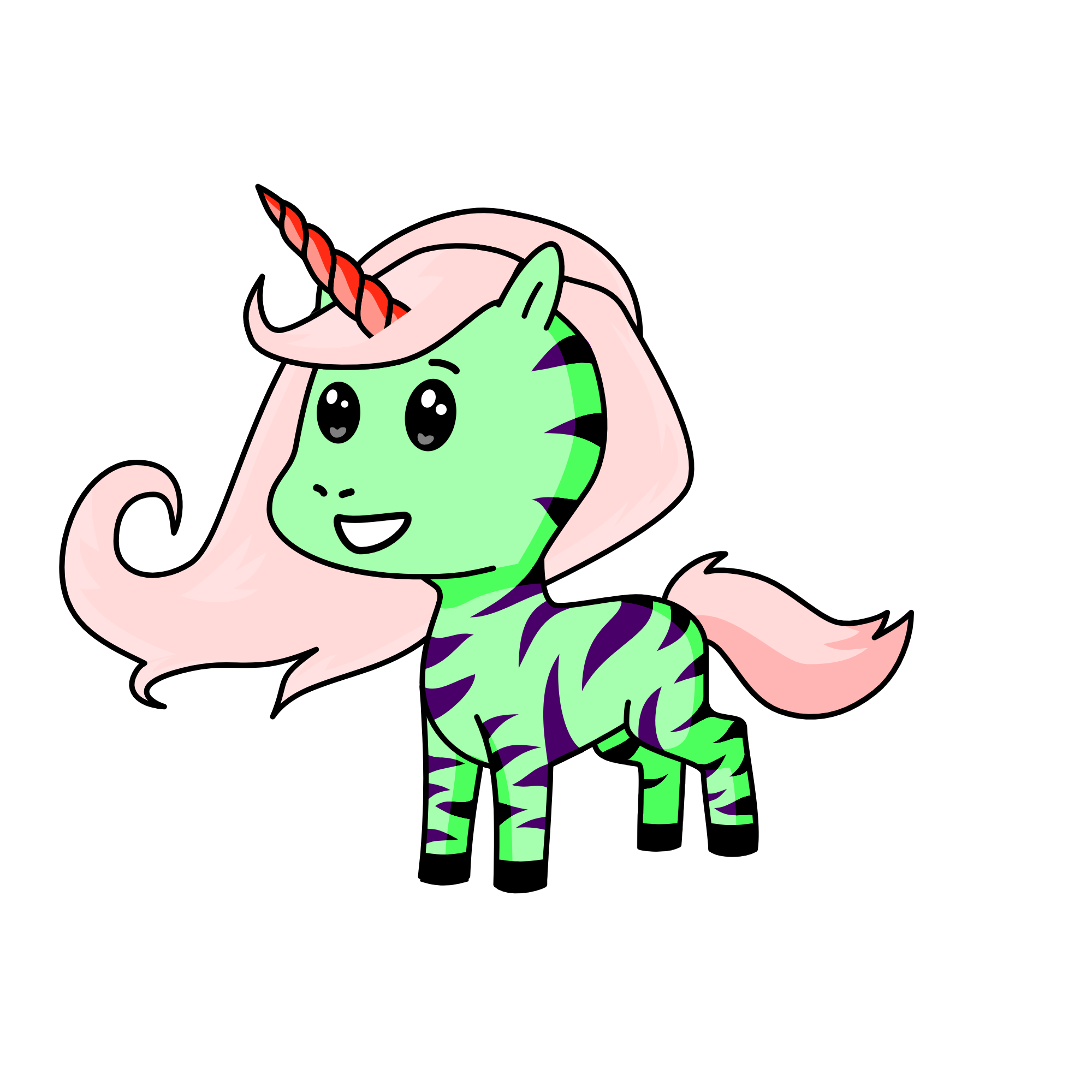Blossom, the unicorn