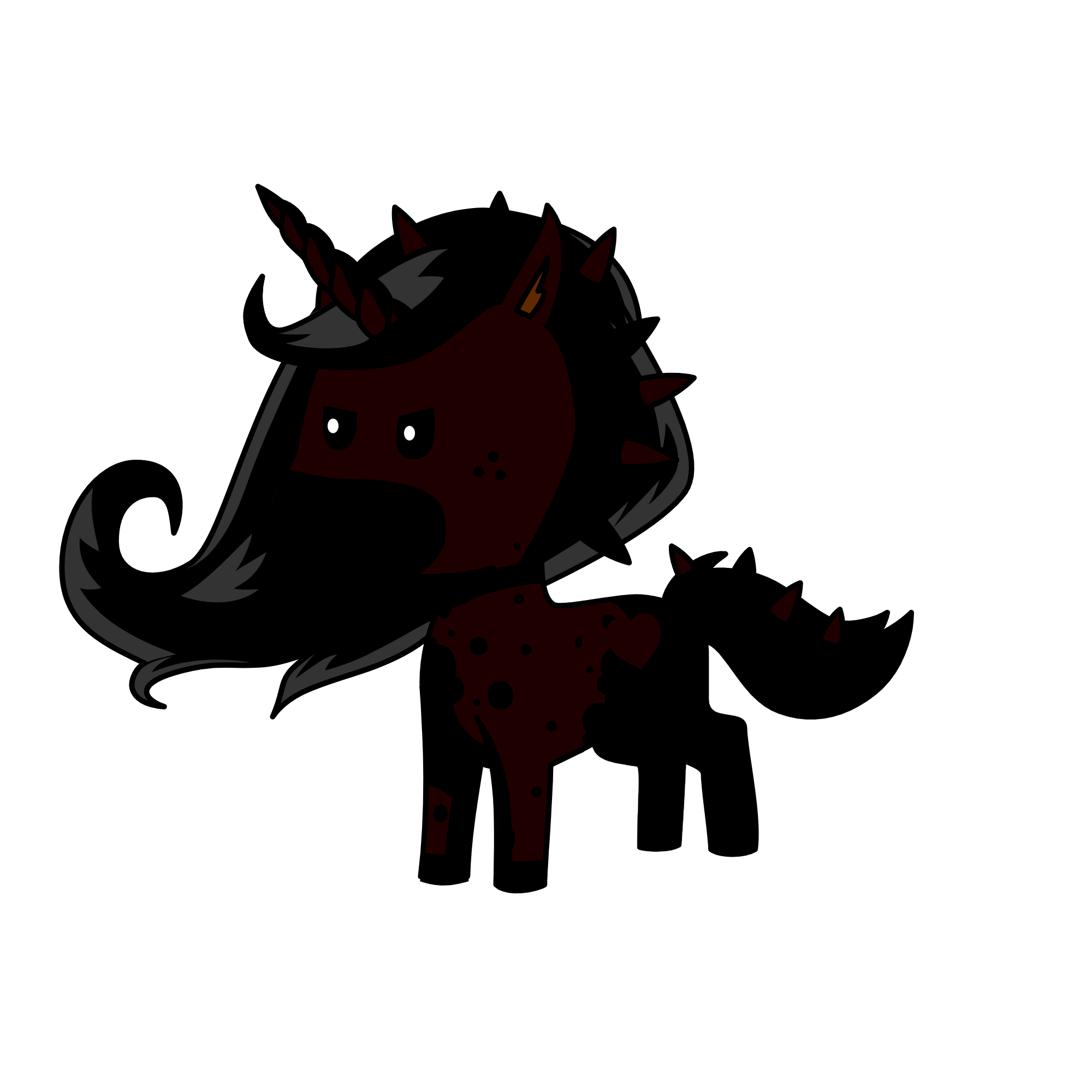 Poop, the unicorn