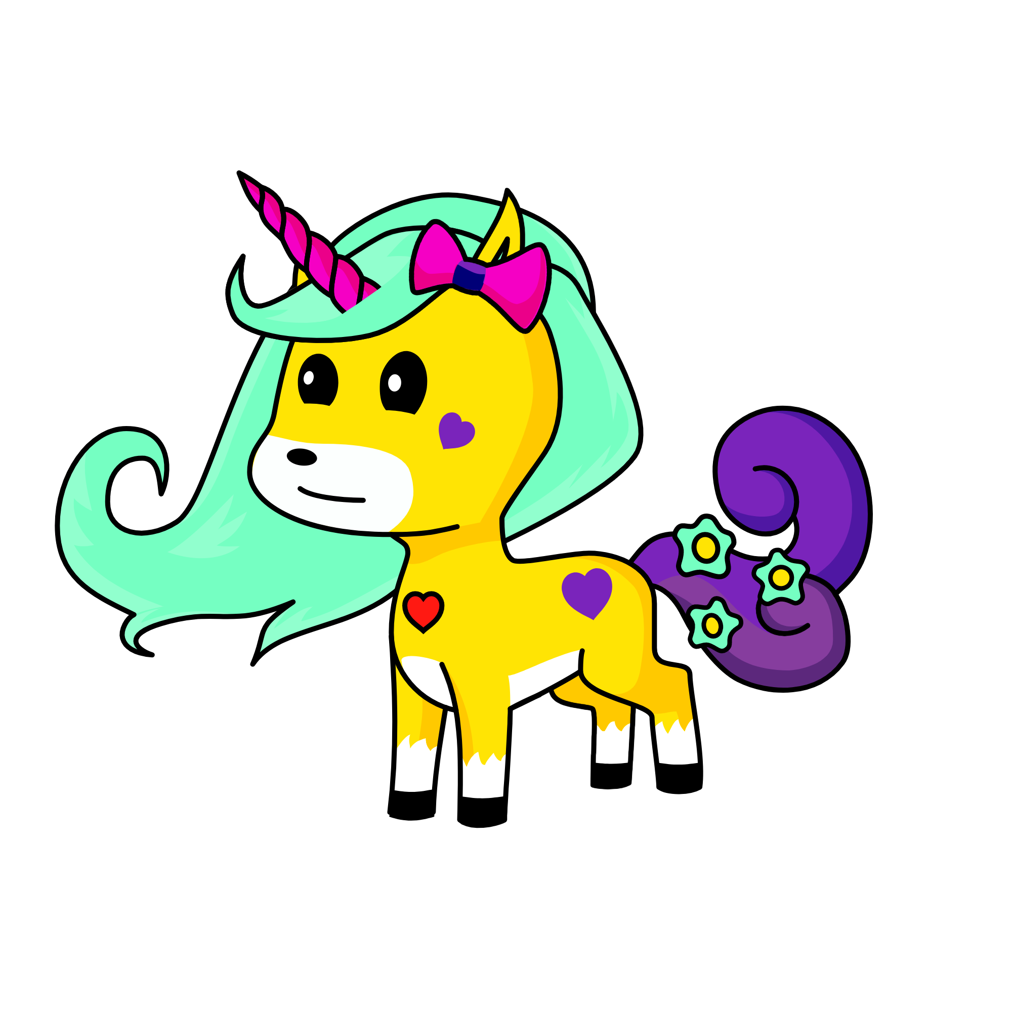 cutycorn, the unicorn