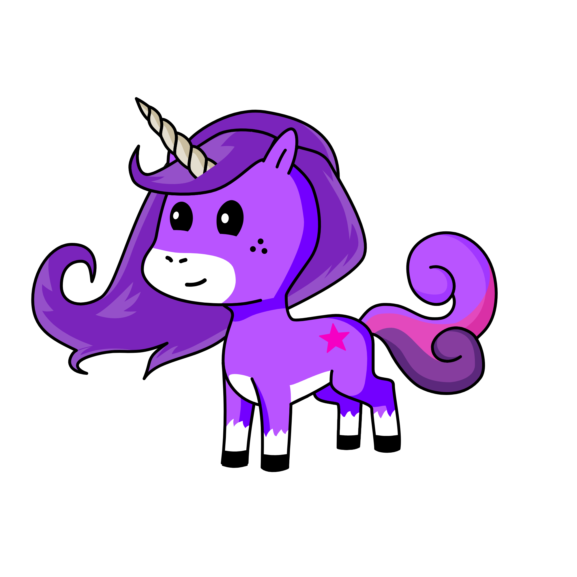 Twilight Sparkle, the unicorn