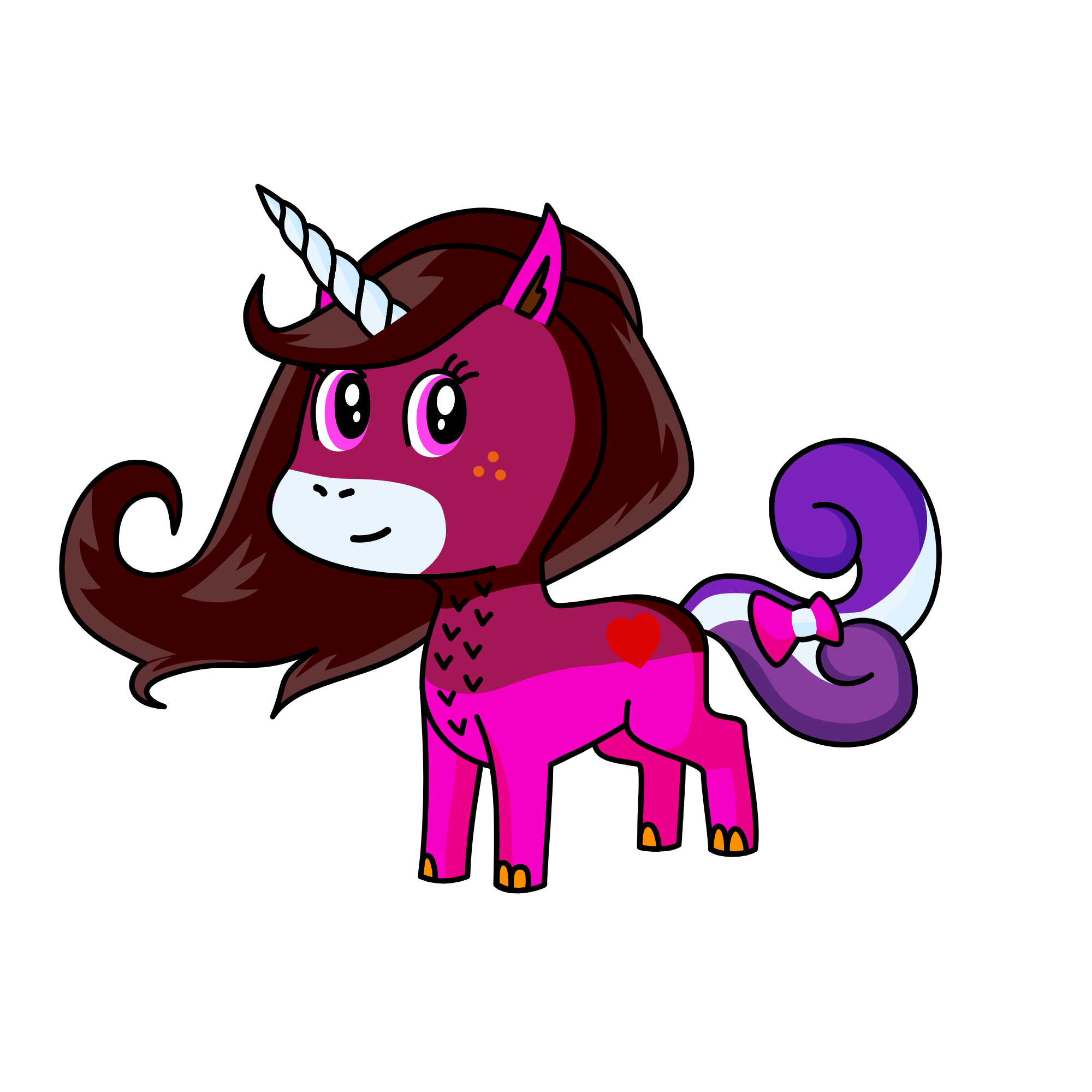 Stardust, the unicorn