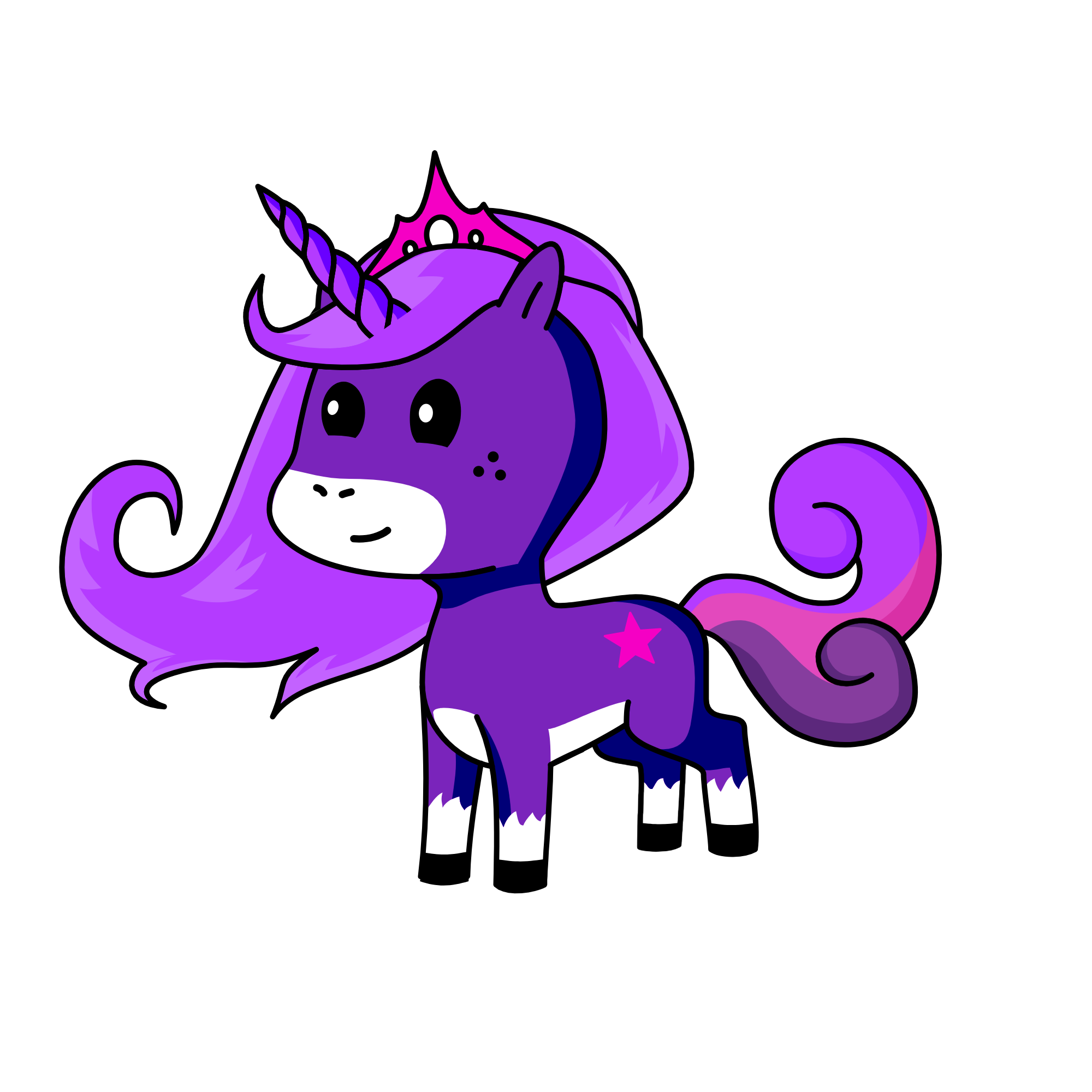 Unicorny, the unicorn