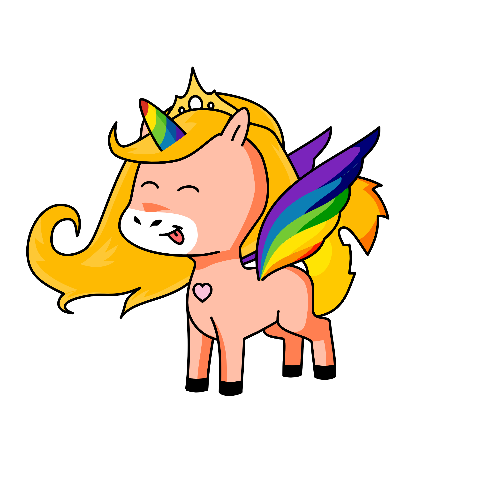 روژین, the unicorn