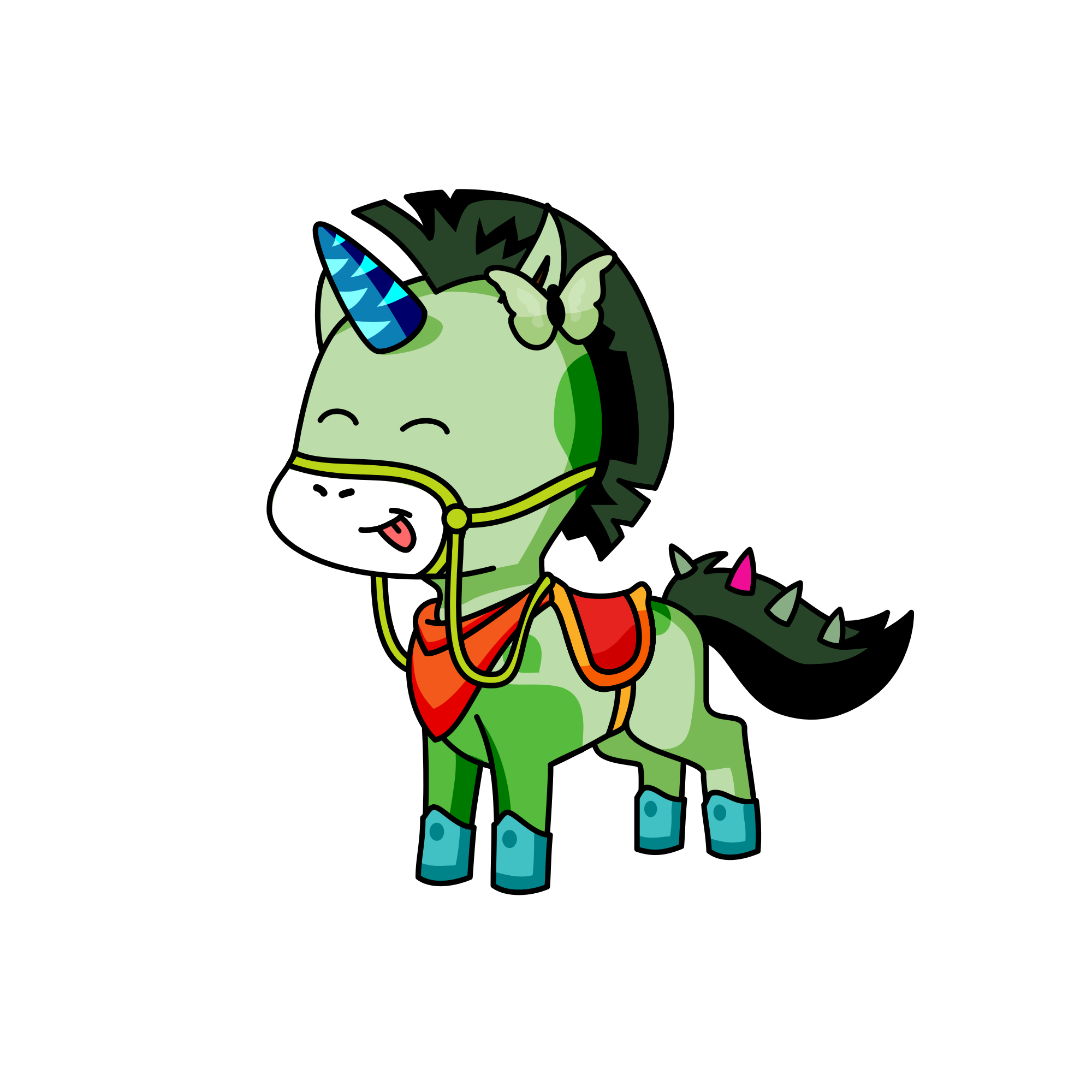 Awesome super beautiful small nose, the unicorn