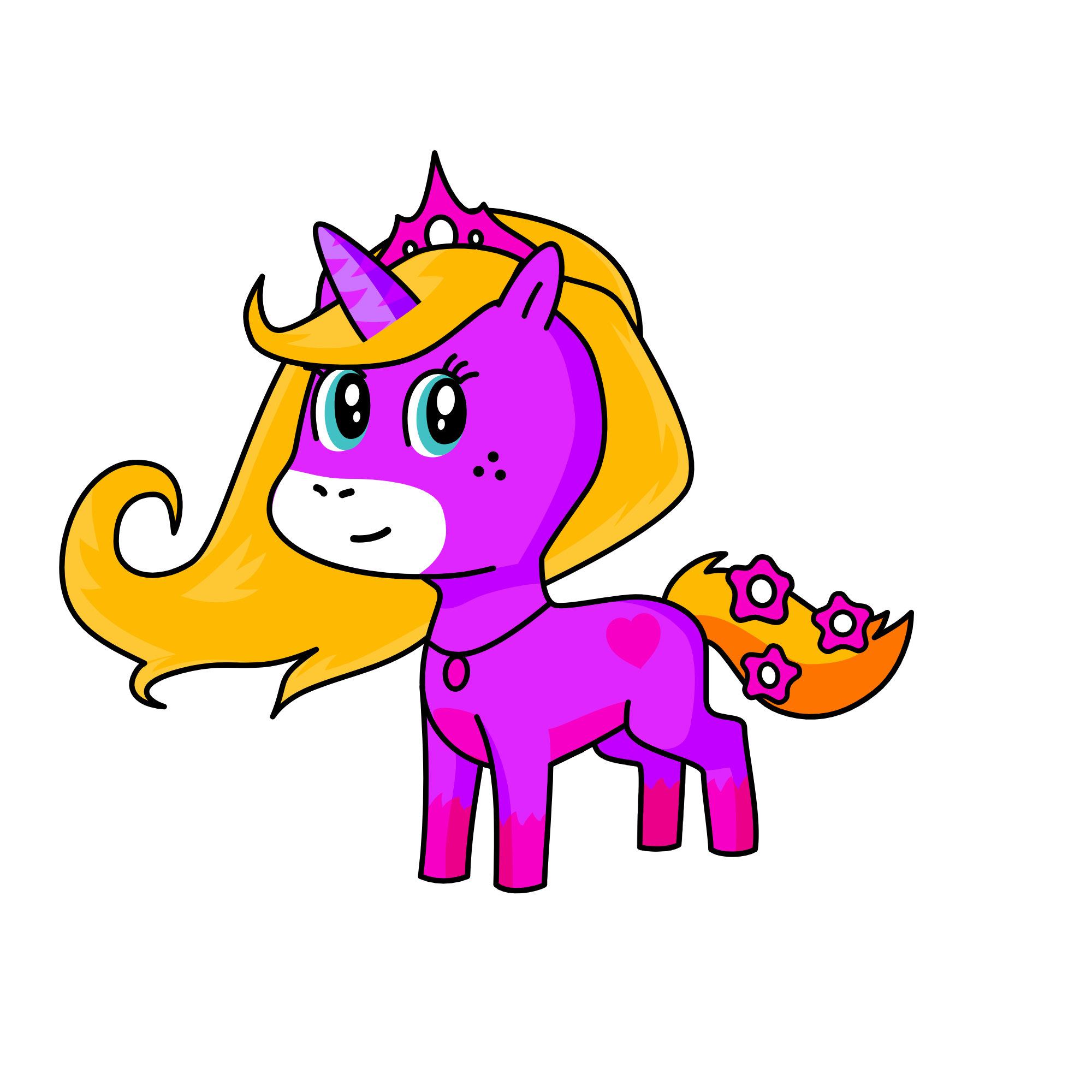 LILLY, the unicorn