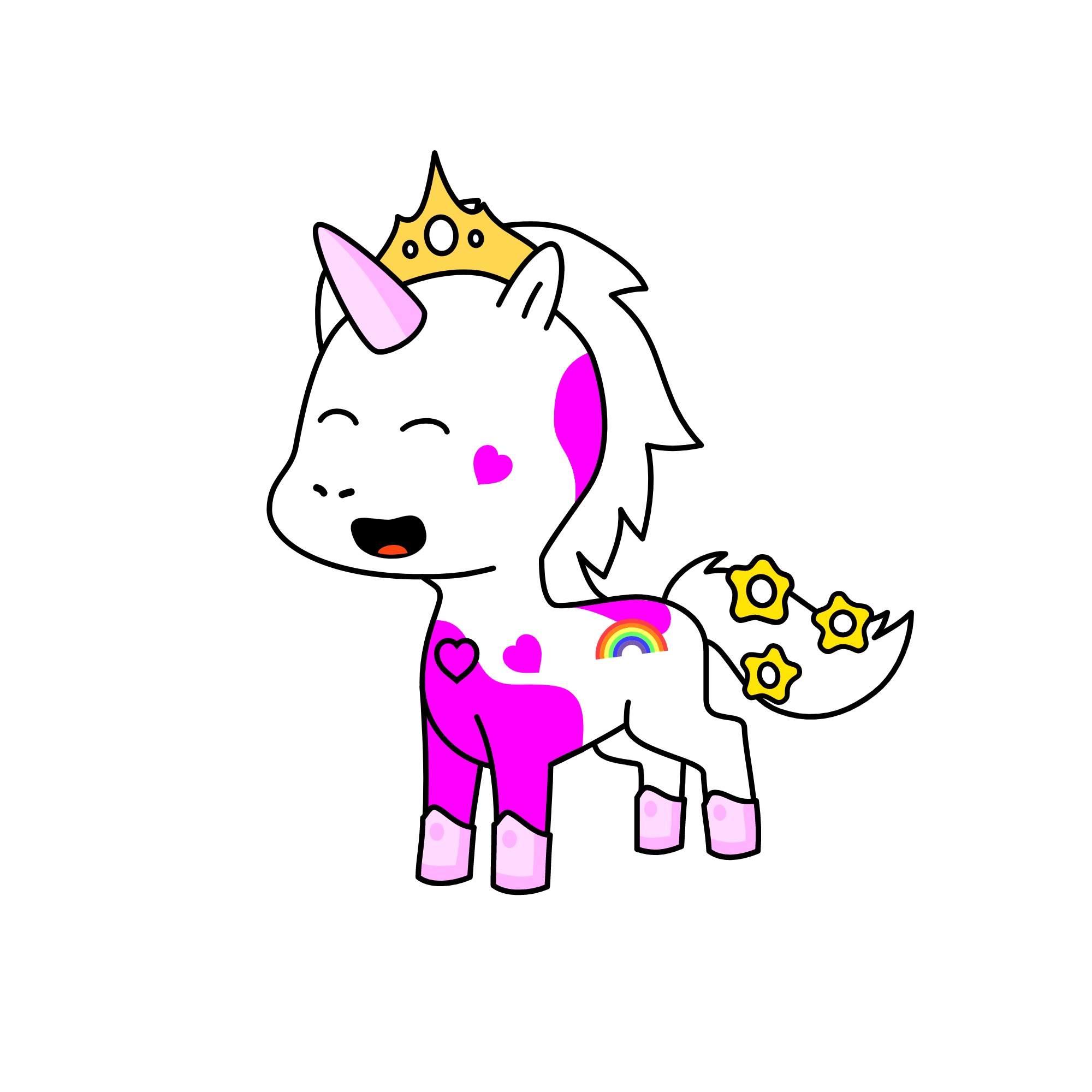 rainbown, the unicorn