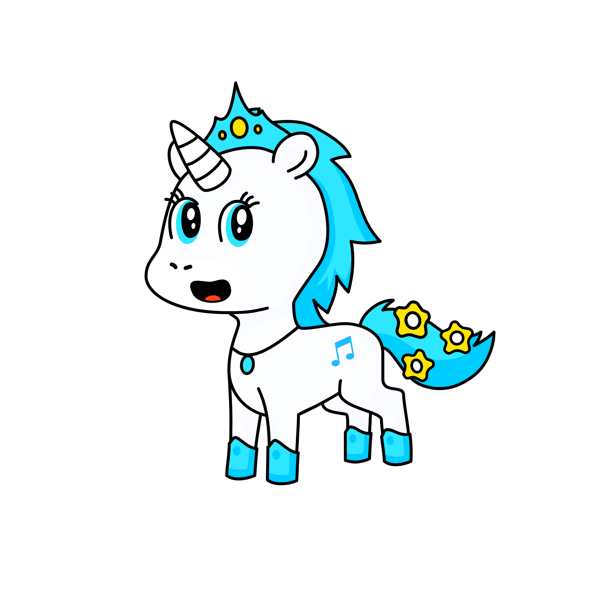 PUPPY, the unicorn