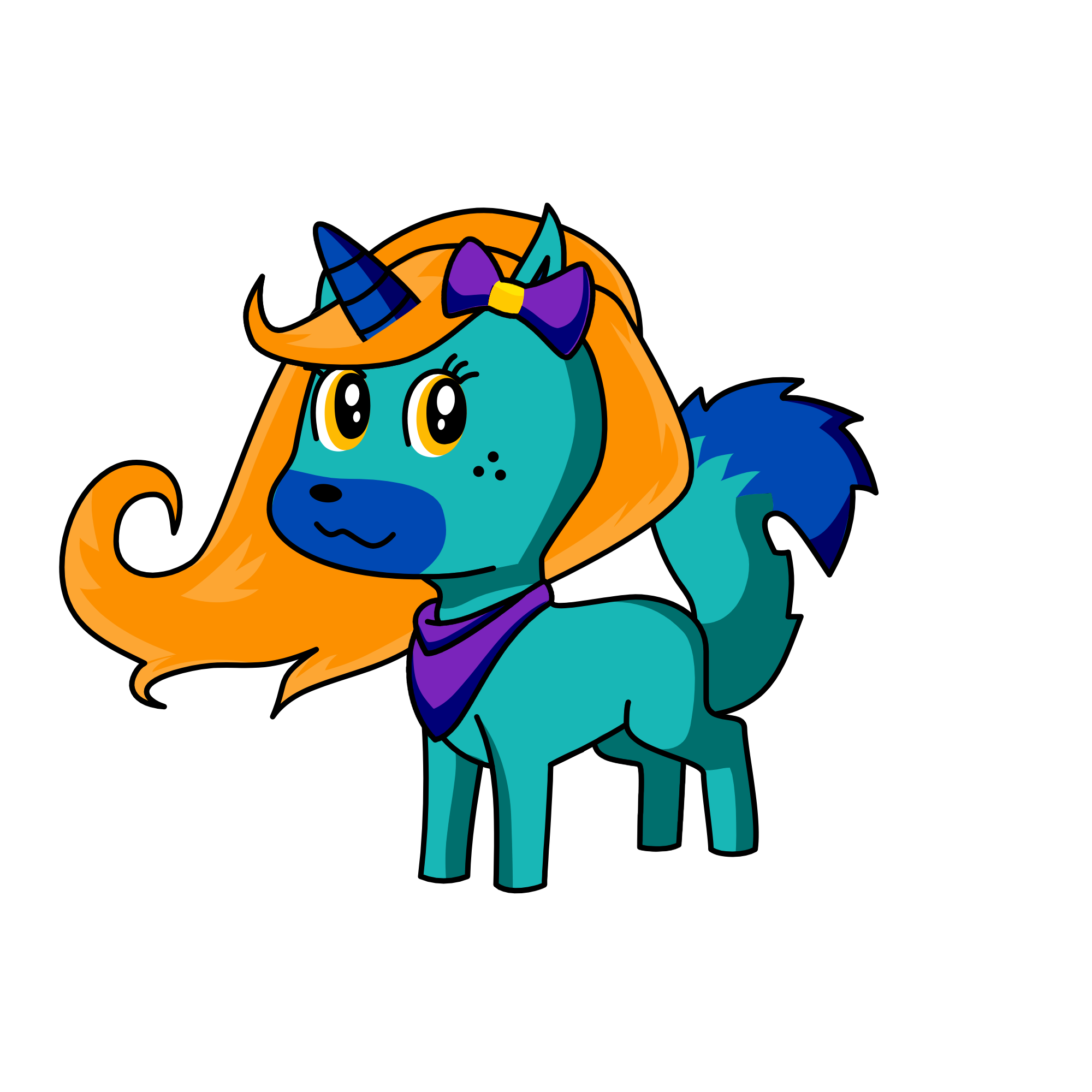 wolfy, the unicorn