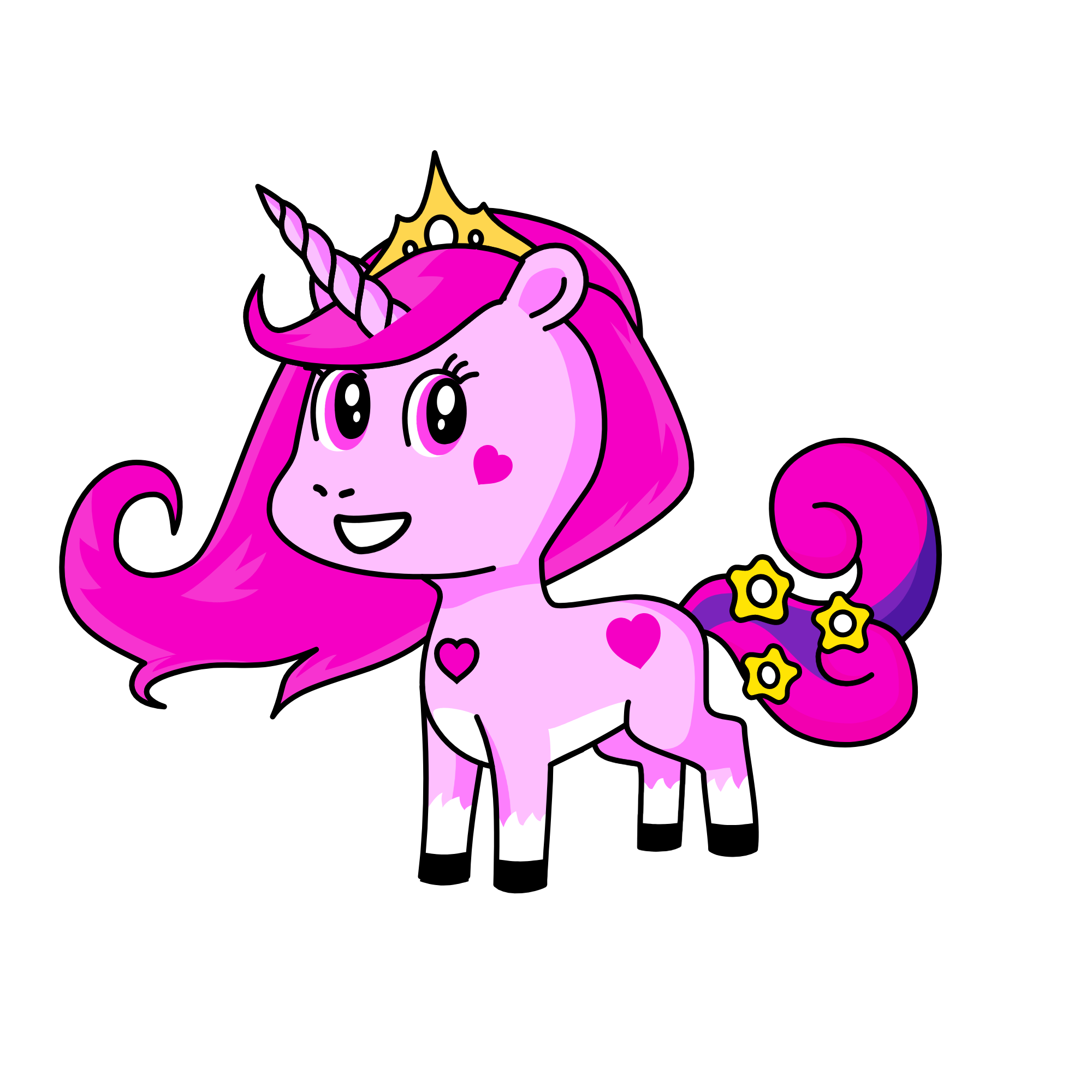 Mili, the unicorn