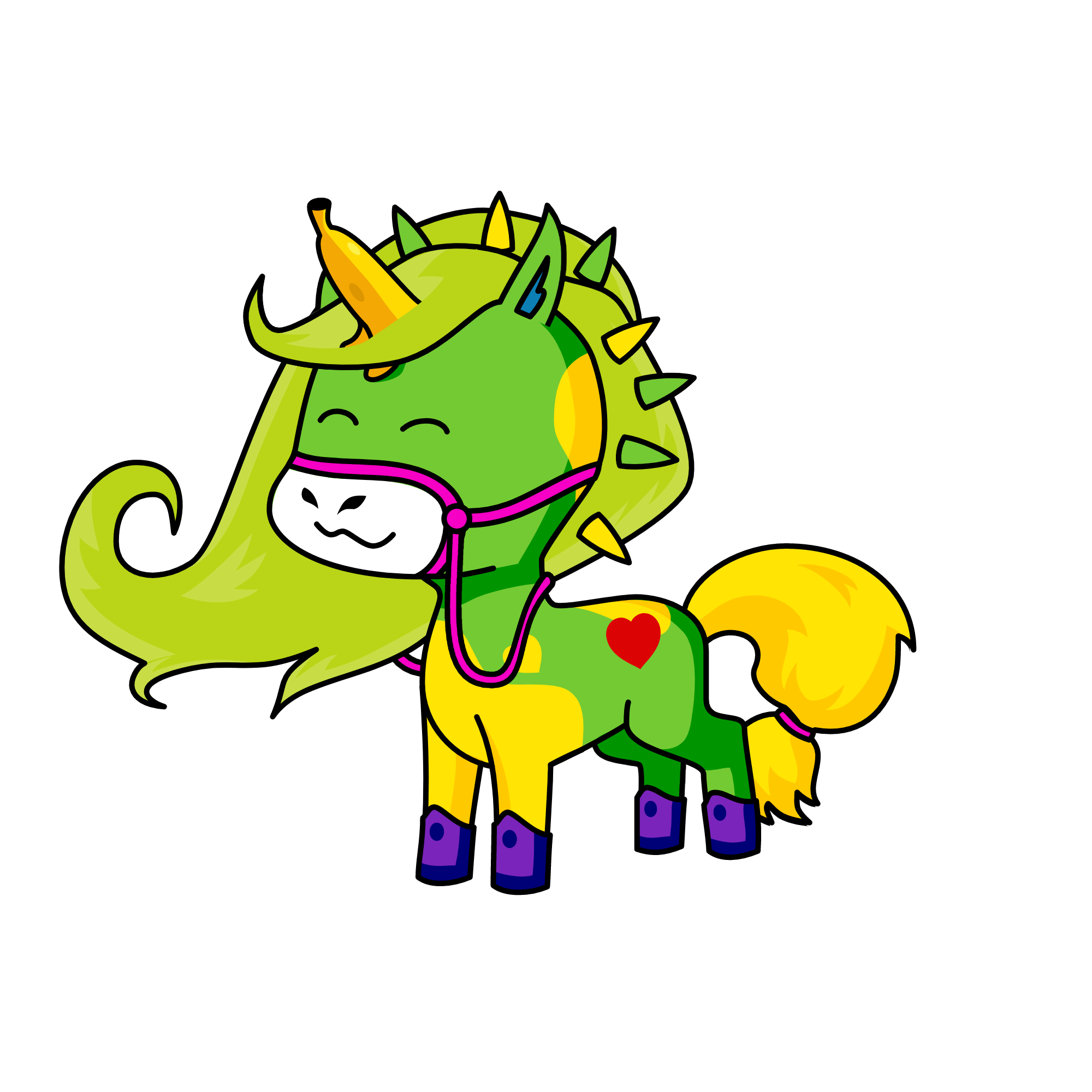 Doly, the unicorn