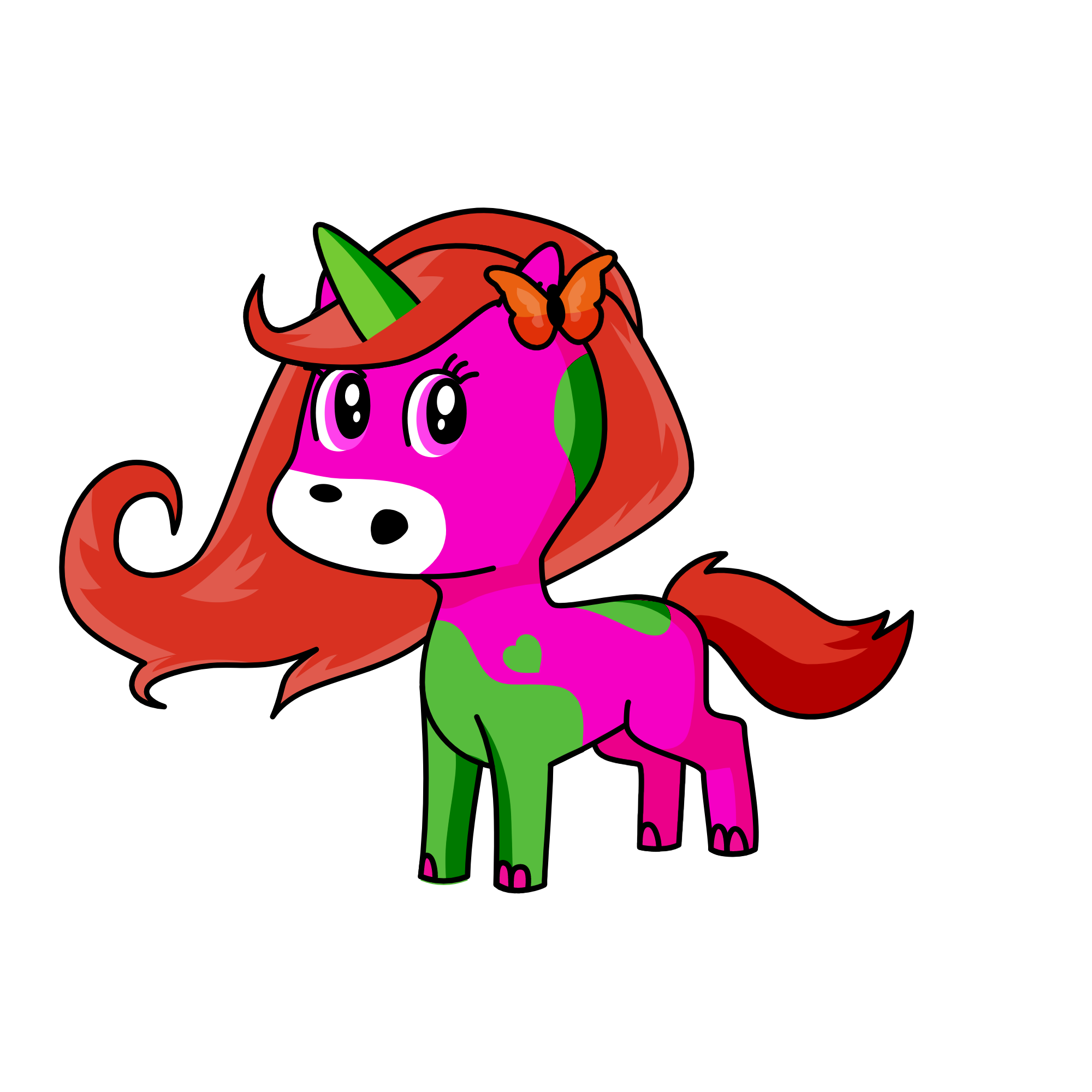 aupei, the unicorn
