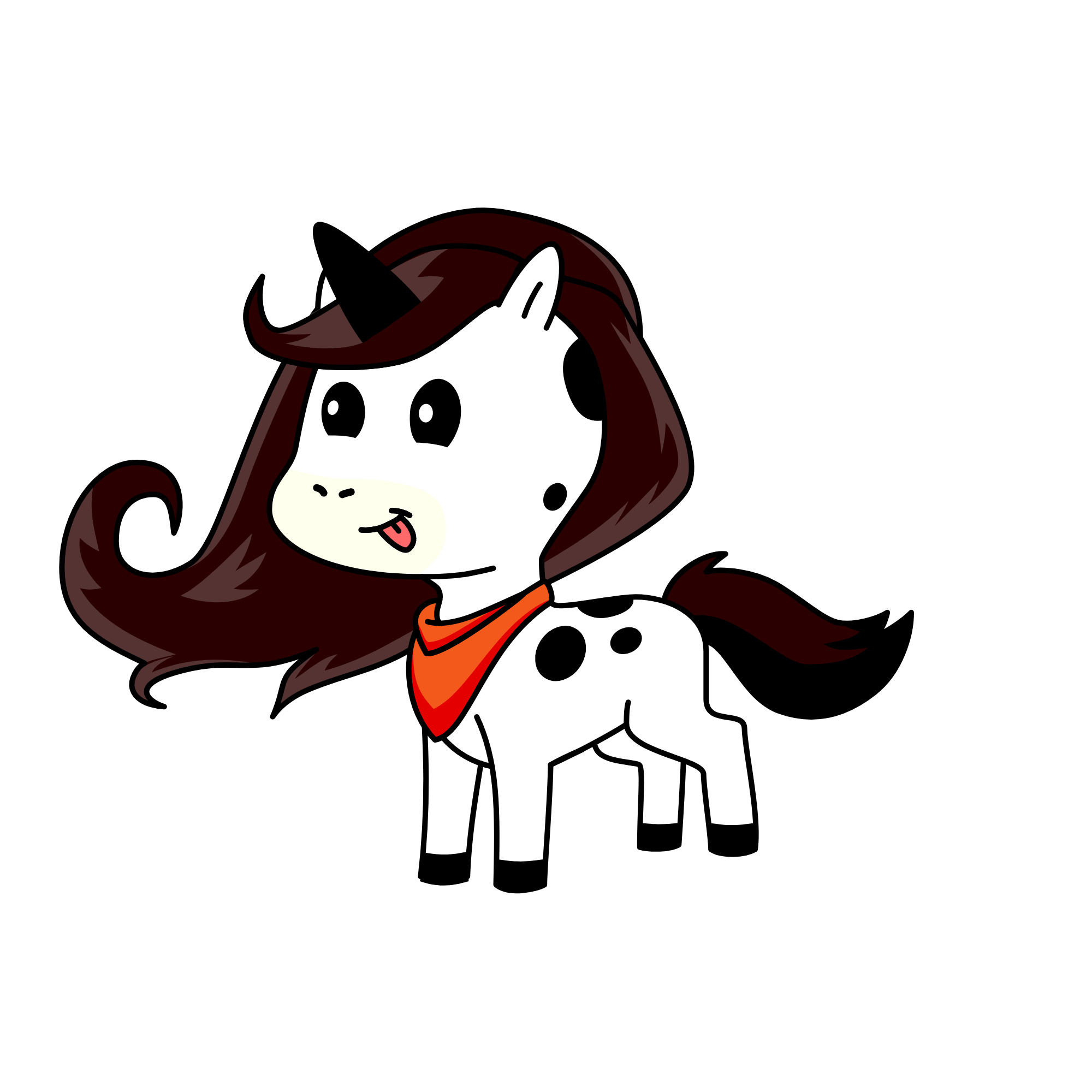 Cownycornia, the unicorn
