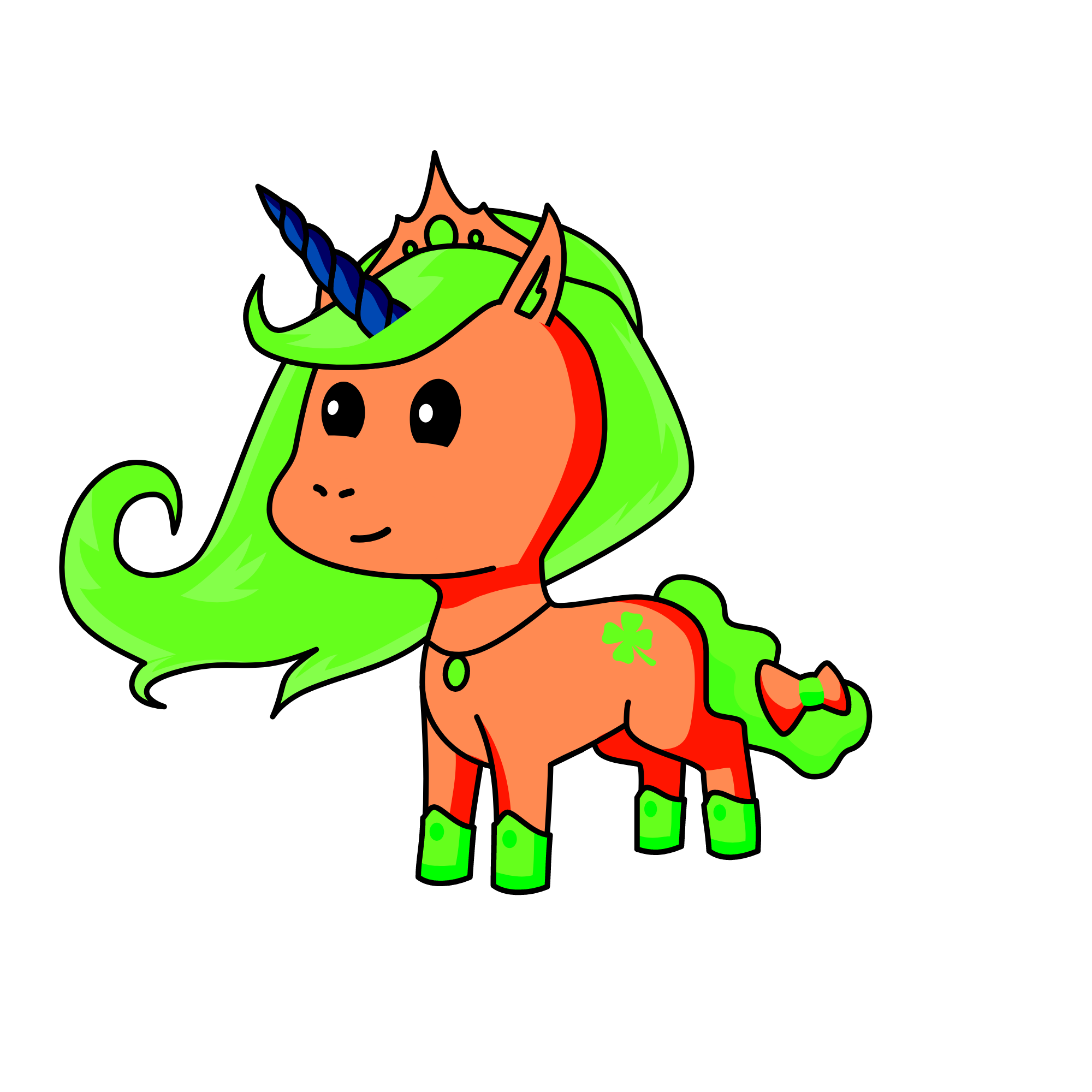 fanta, the unicorn