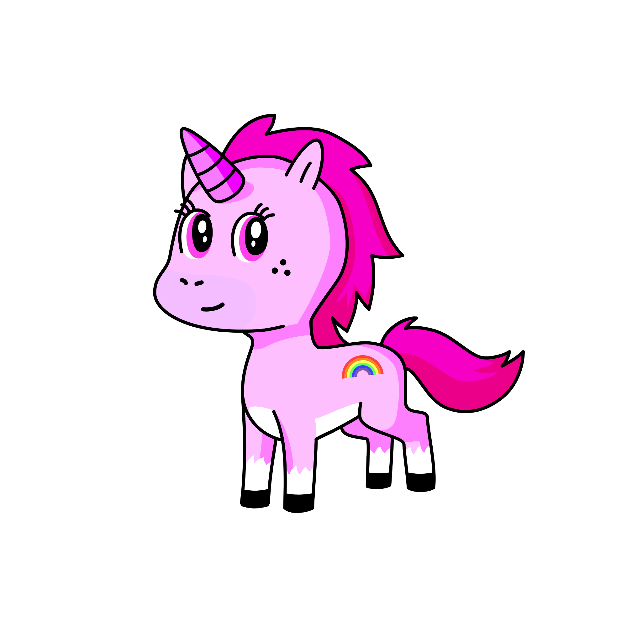 Pinkie Pie, the unicorn