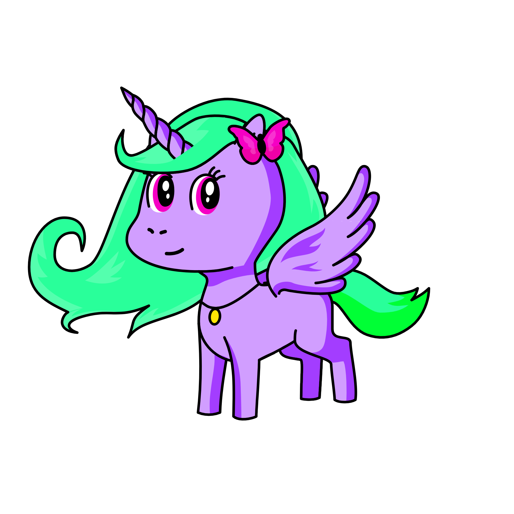 Sparkle, the unicorn