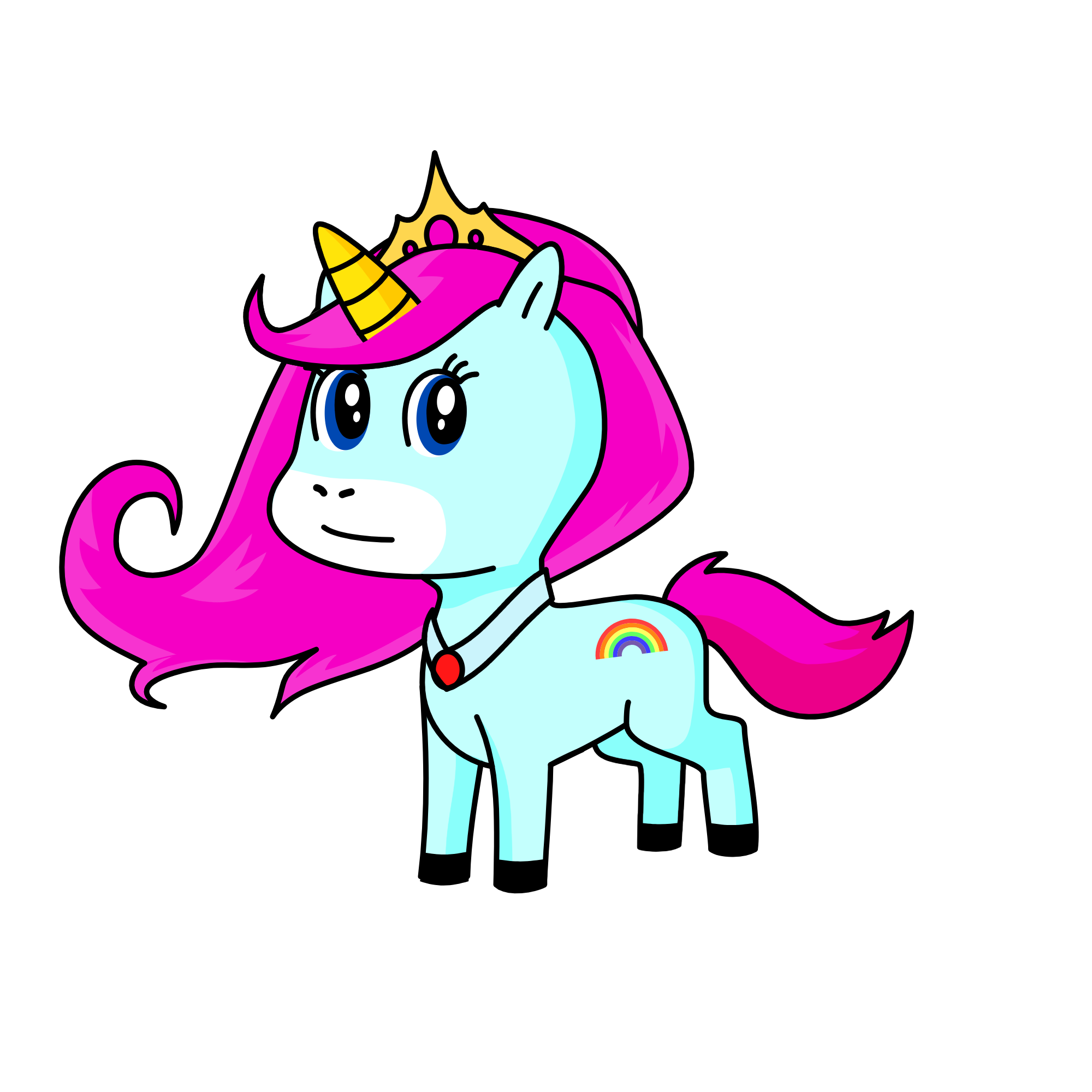 hdcidijvnsd, the unicorn